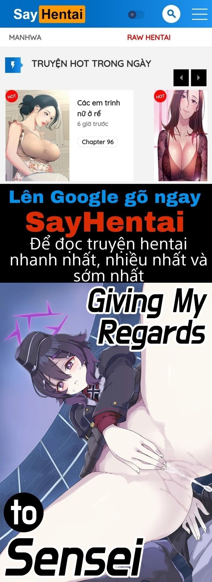 đọc truyện Sensei Ni Goaisatsu O Chương 1 ảnh 1 tại Giả Dược