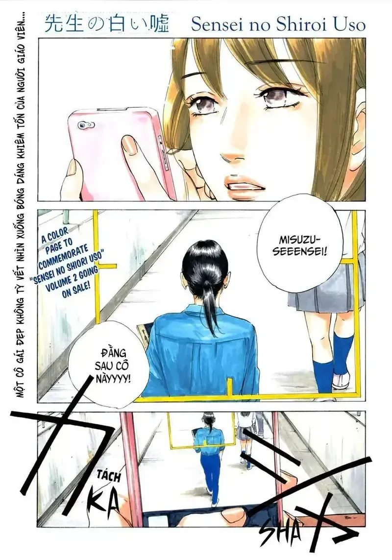 đọc truyện Sensei No Shiroi Uso Chương 14 ảnh 2 tại Giả Dược