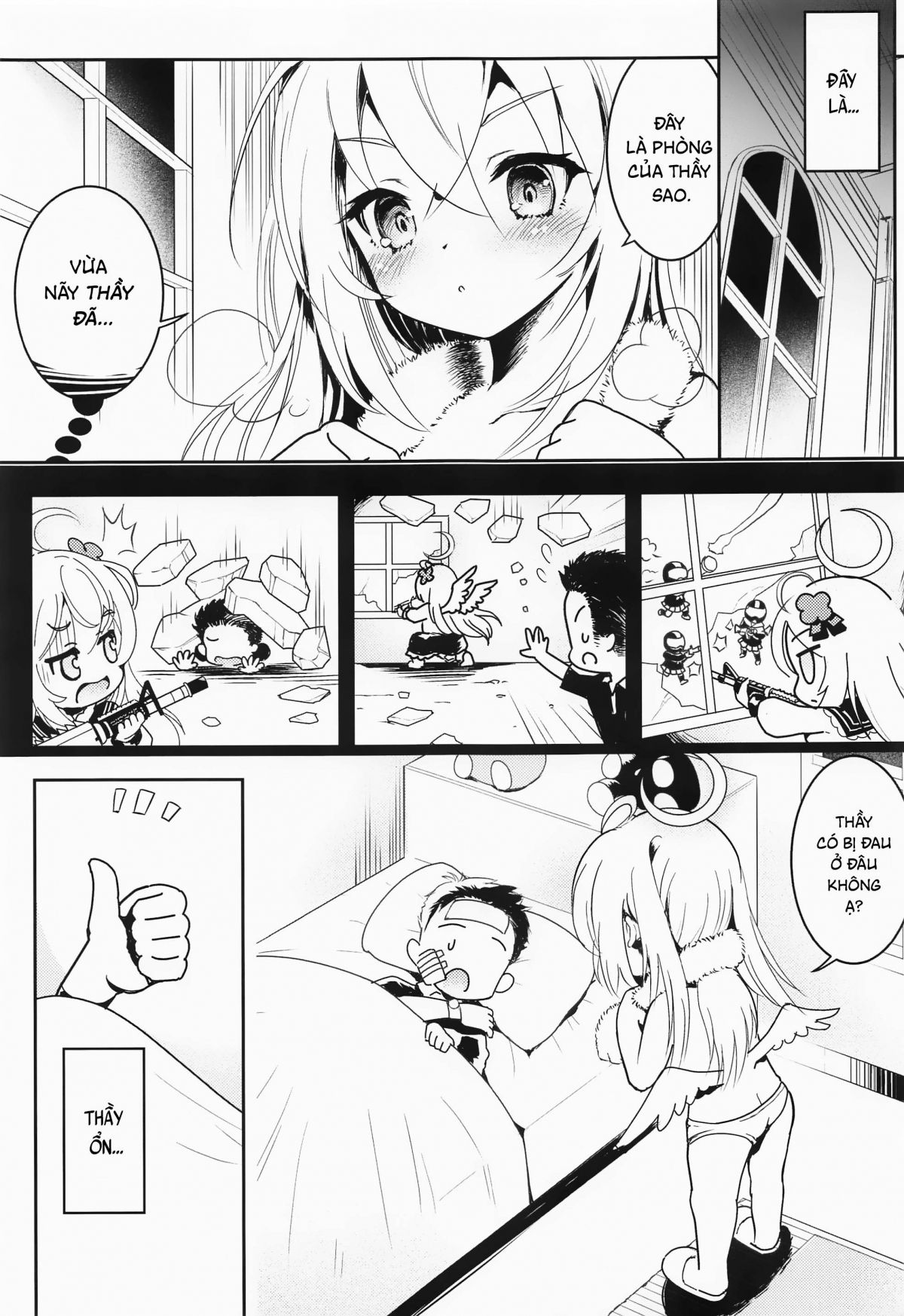 đọc truyện Sensei, Oshiete Hoshii Oneshot ảnh 2 tại Giả Dược