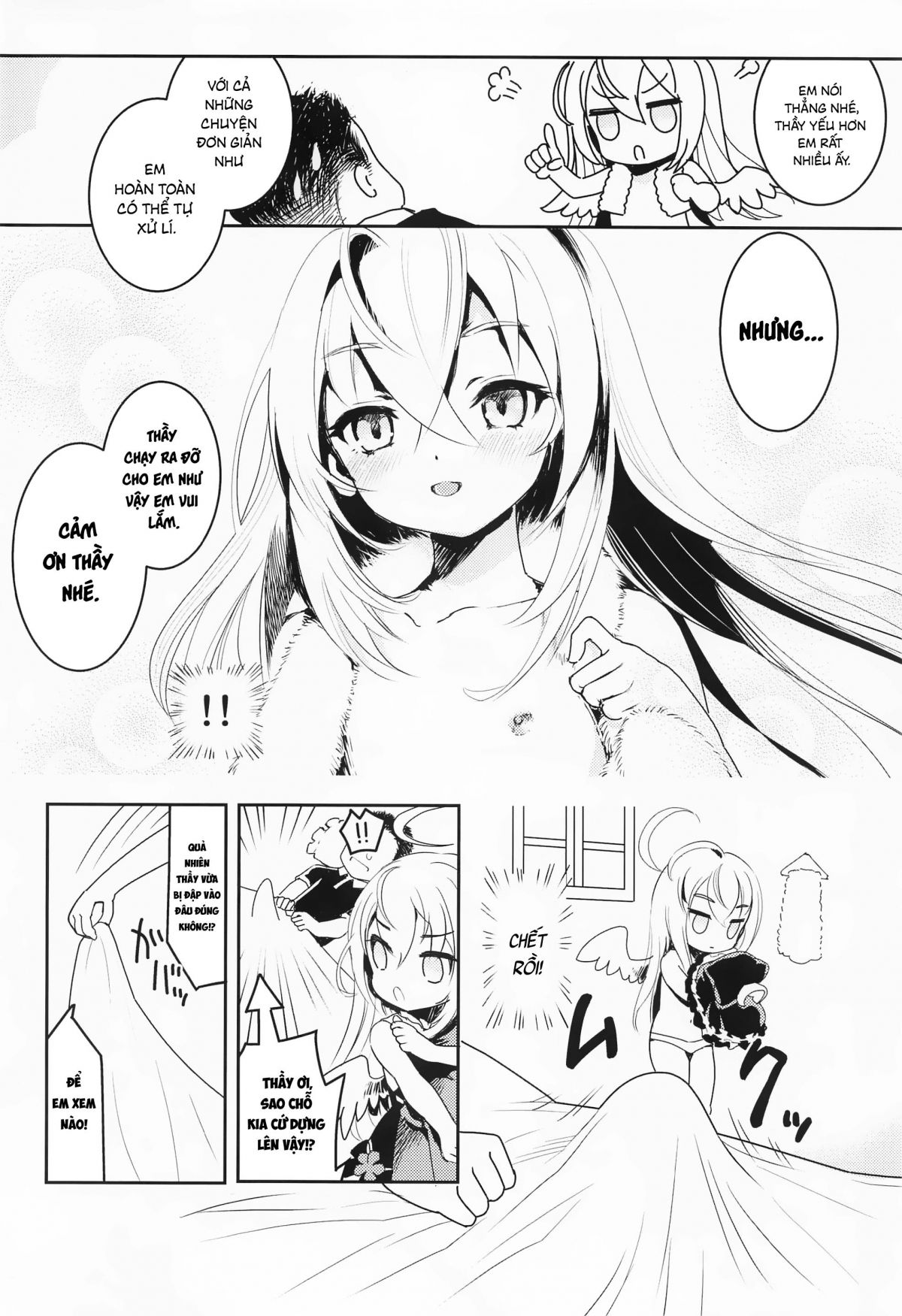 đọc truyện Sensei, Oshiete Hoshii Oneshot ảnh 3 tại Giả Dược
