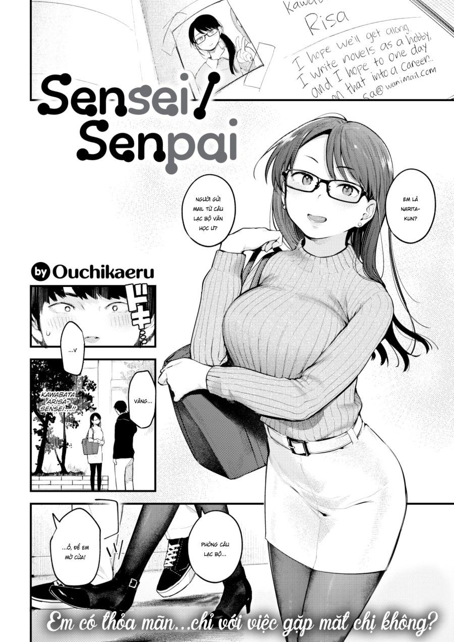 Sensei Senpai Chương 1 page 4 - Giả Dược