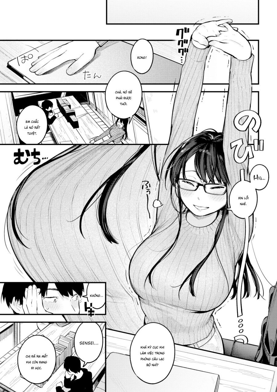 Sensei Senpai Chương 1 page 10 - Giả Dược