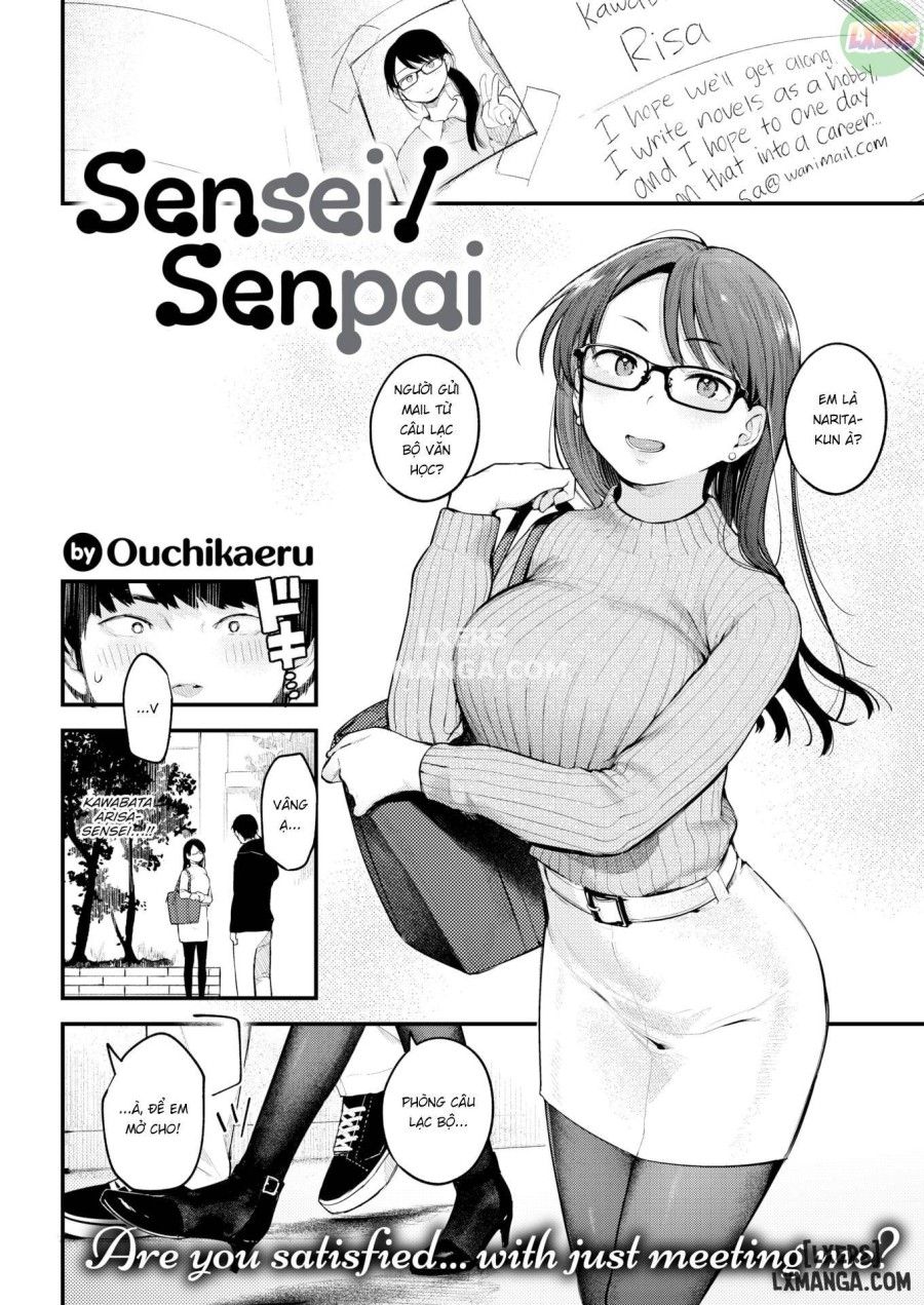 đọc truyện Sensei Senpai Oneshot ảnh 2 tại Thiên Thai Truyện