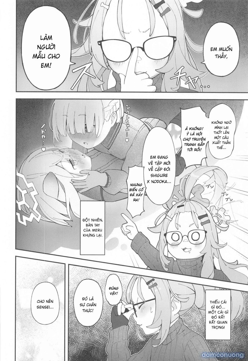 đọc truyện Sensei! Thầy Có Thể Hy Sinh Thân Mình Một Chút Vì Hội Chợ Truyện Tranh Được Không? Chương 0 ảnh 12 tại Thiên Thai Truyện