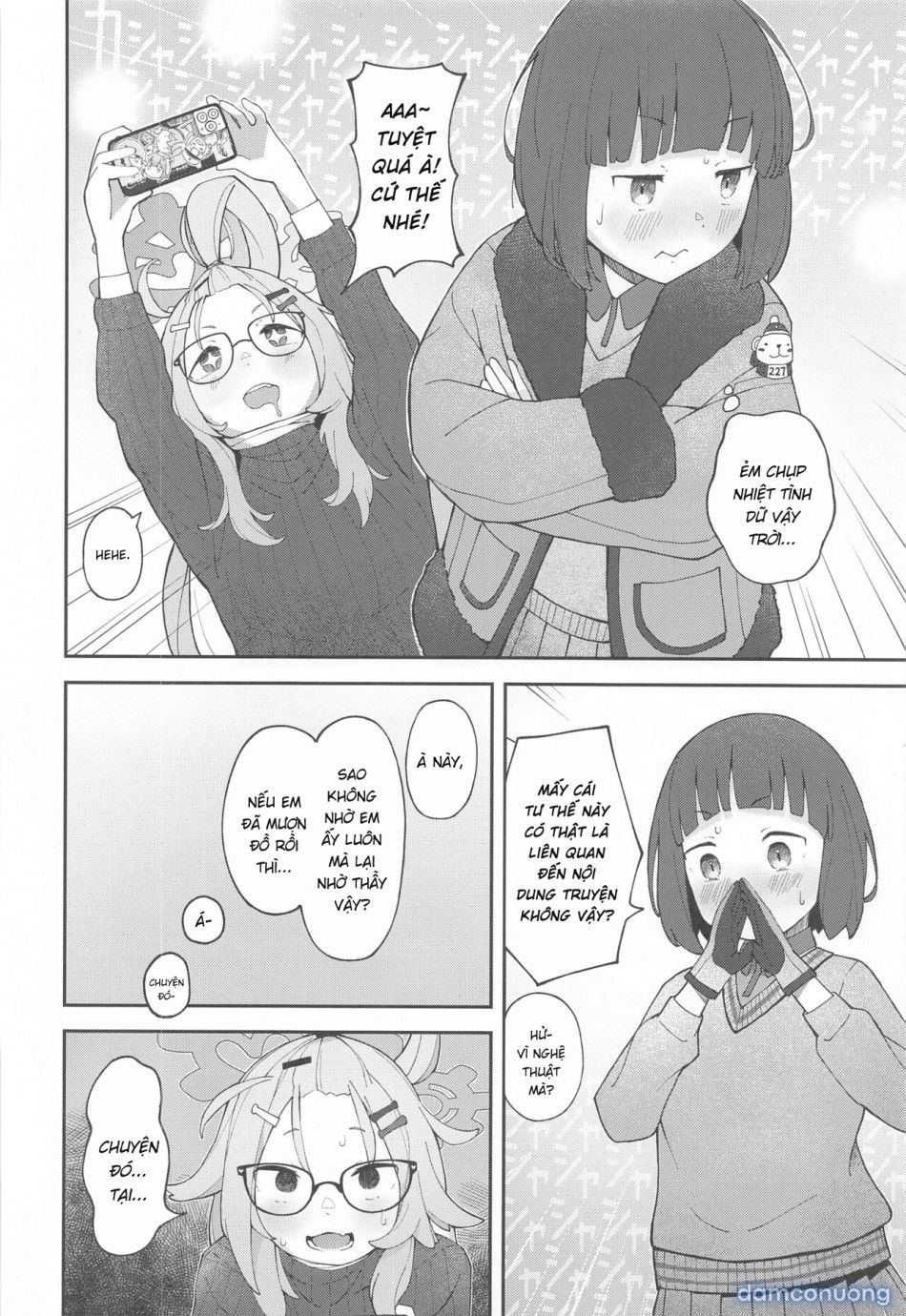 đọc truyện Sensei! Thầy Có Thể Hy Sinh Thân Mình Một Chút Vì Hội Chợ Truyện Tranh Được Không? Chương 0 ảnh 14 tại Thiên Thai Truyện