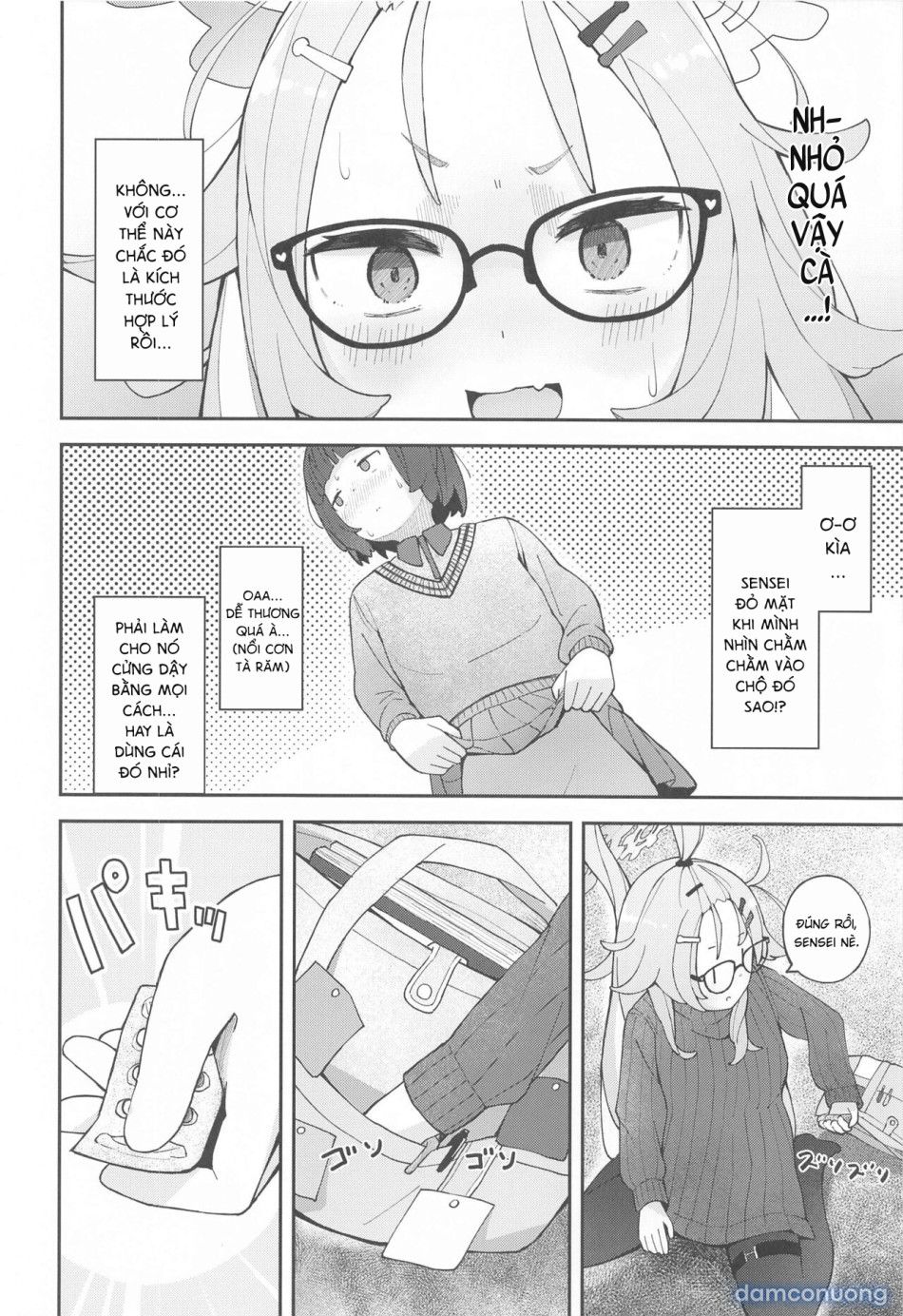 đọc truyện Sensei! Thầy Có Thể Hy Sinh Thân Mình Một Chút Vì Hội Chợ Truyện Tranh Được Không? Chương 0 ảnh 16 tại Thiên Thai Truyện