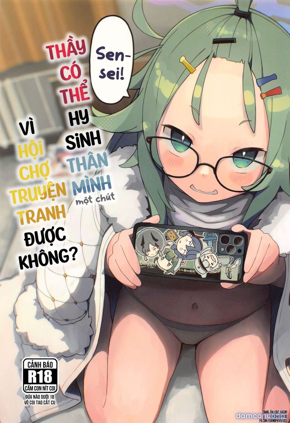 đọc truyện Sensei! Thầy Có Thể Hy Sinh Thân Mình Một Chút Vì Hội Chợ Truyện Tranh Được Không? Chương 0 ảnh 4 tại Thiên Thai Truyện