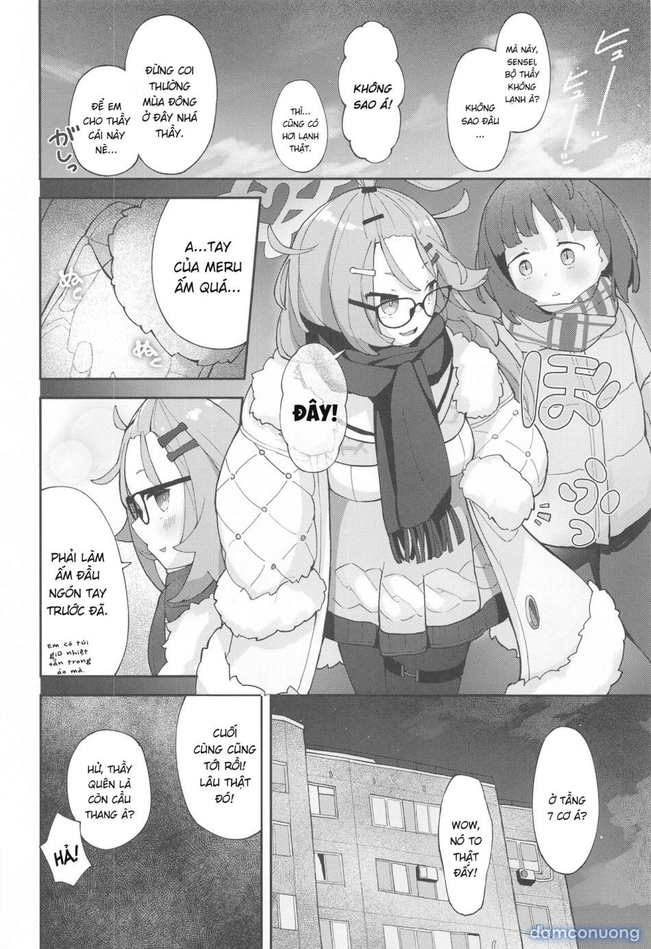 đọc truyện Sensei! Thầy Có Thể Hy Sinh Thân Mình Một Chút Vì Hội Chợ Truyện Tranh Được Không? Chương 0 ảnh 8 tại Thiên Thai Truyện