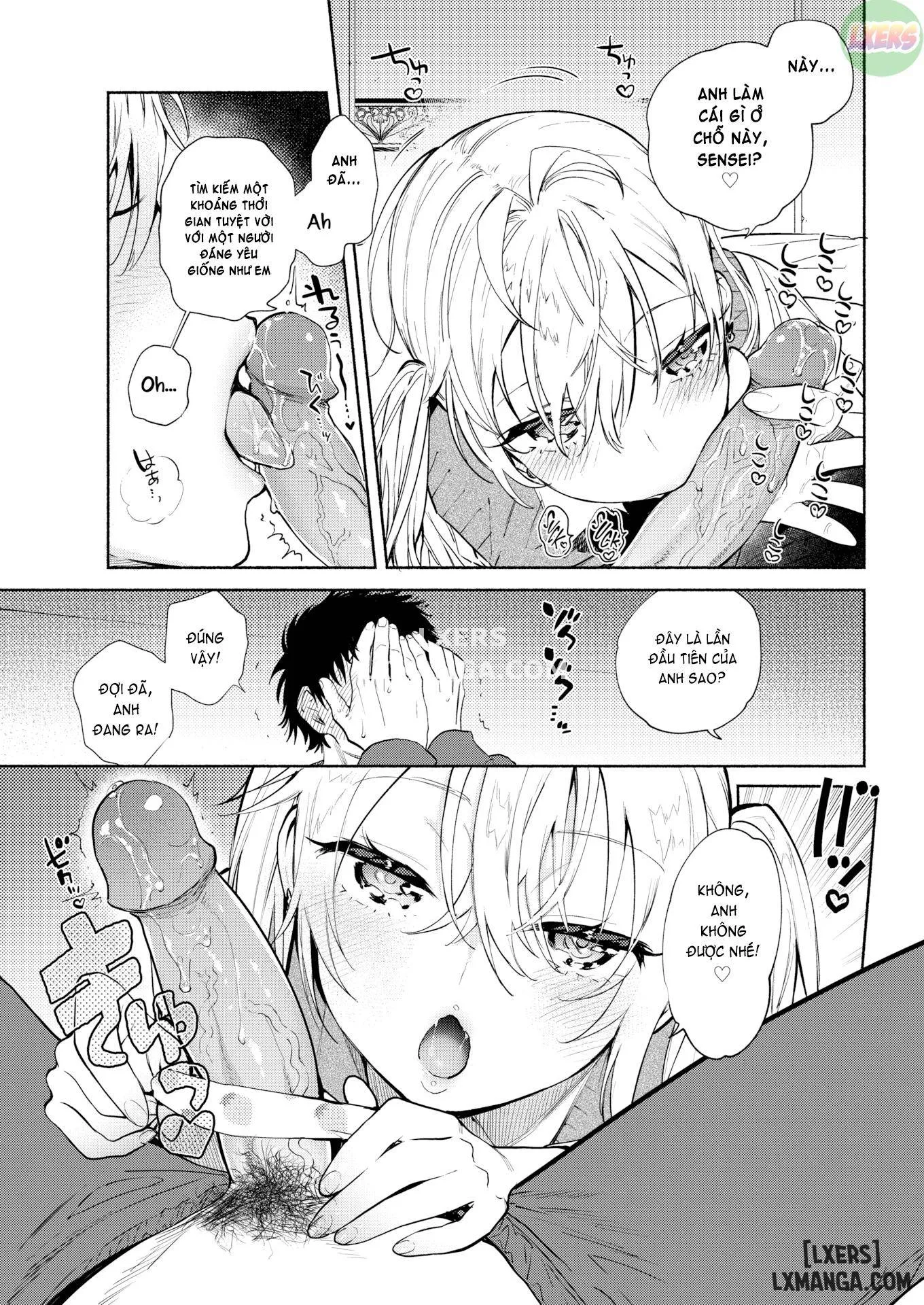 Sensei ~the Night Fever Teacher! Chương 1 page 7 - Giả Dược