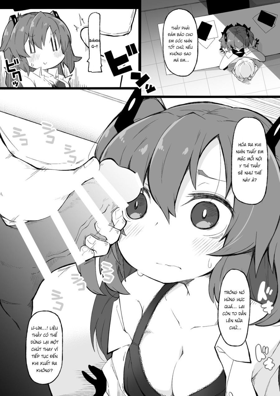 Sensei Và Hayase Yuuka Oneshot page 12 - Giả Dược