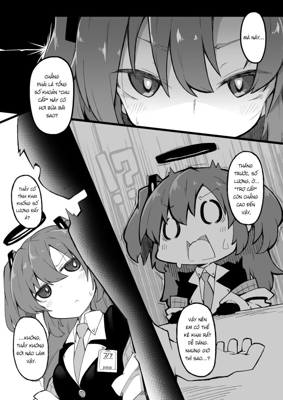 Sensei Và Hayase Yuuka Oneshot page 6 - Giả Dược