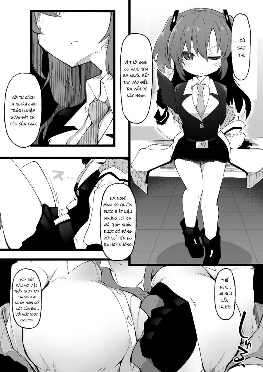 Sensei Và Hayase Yuuka Oneshot page 7 - Giả Dược
