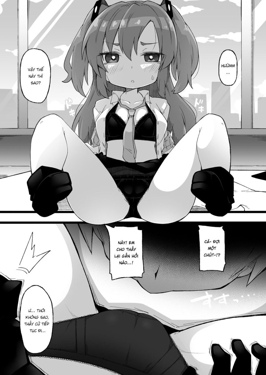 Sensei Và Hayase Yuuka Oneshot page 8 - Giả Dược