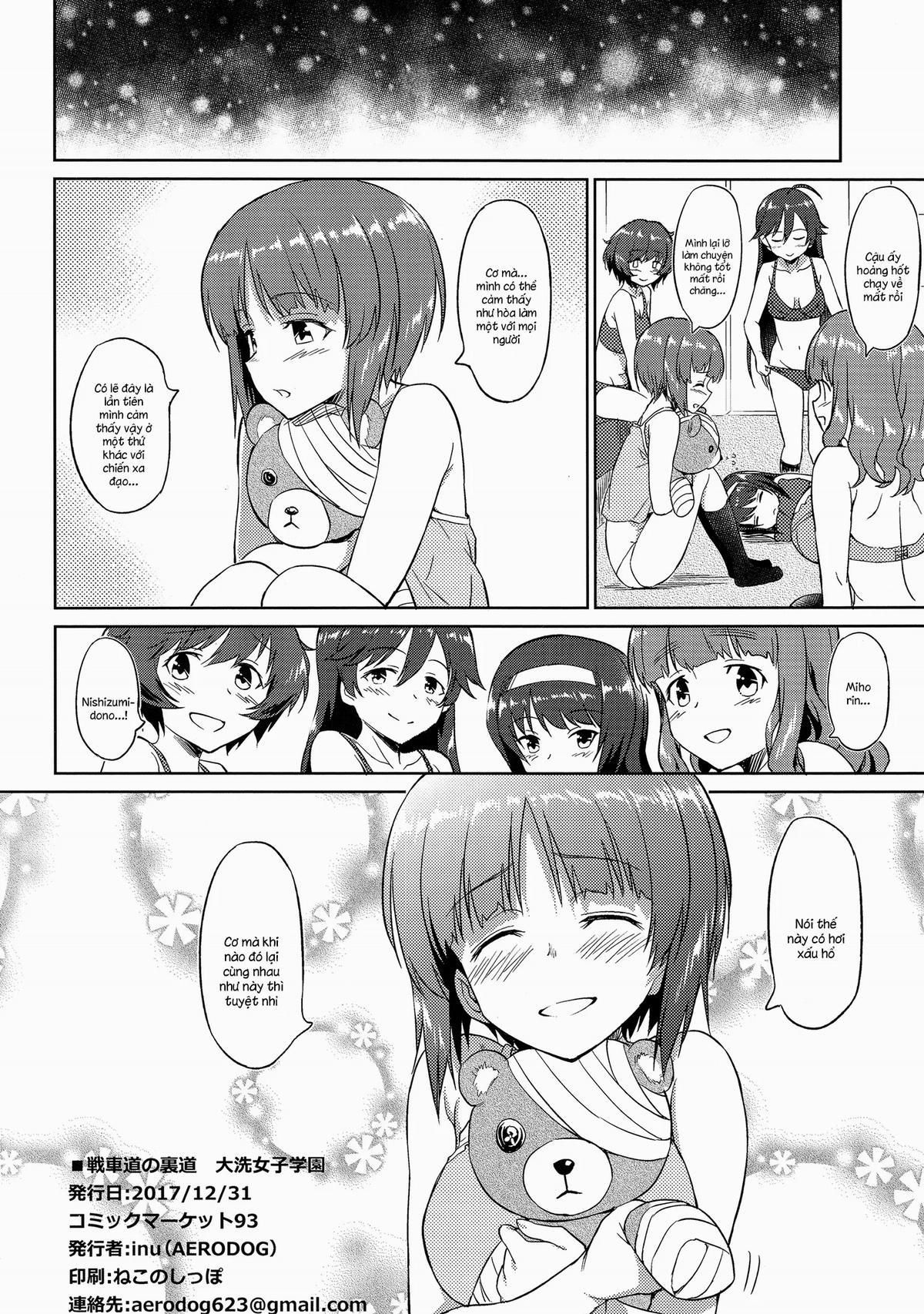 đọc truyện Senshadou No Uramichi Ooarai Joshi Gakuen (girls Und Panzer) Oneshot ảnh 33 tại Giả Dược
