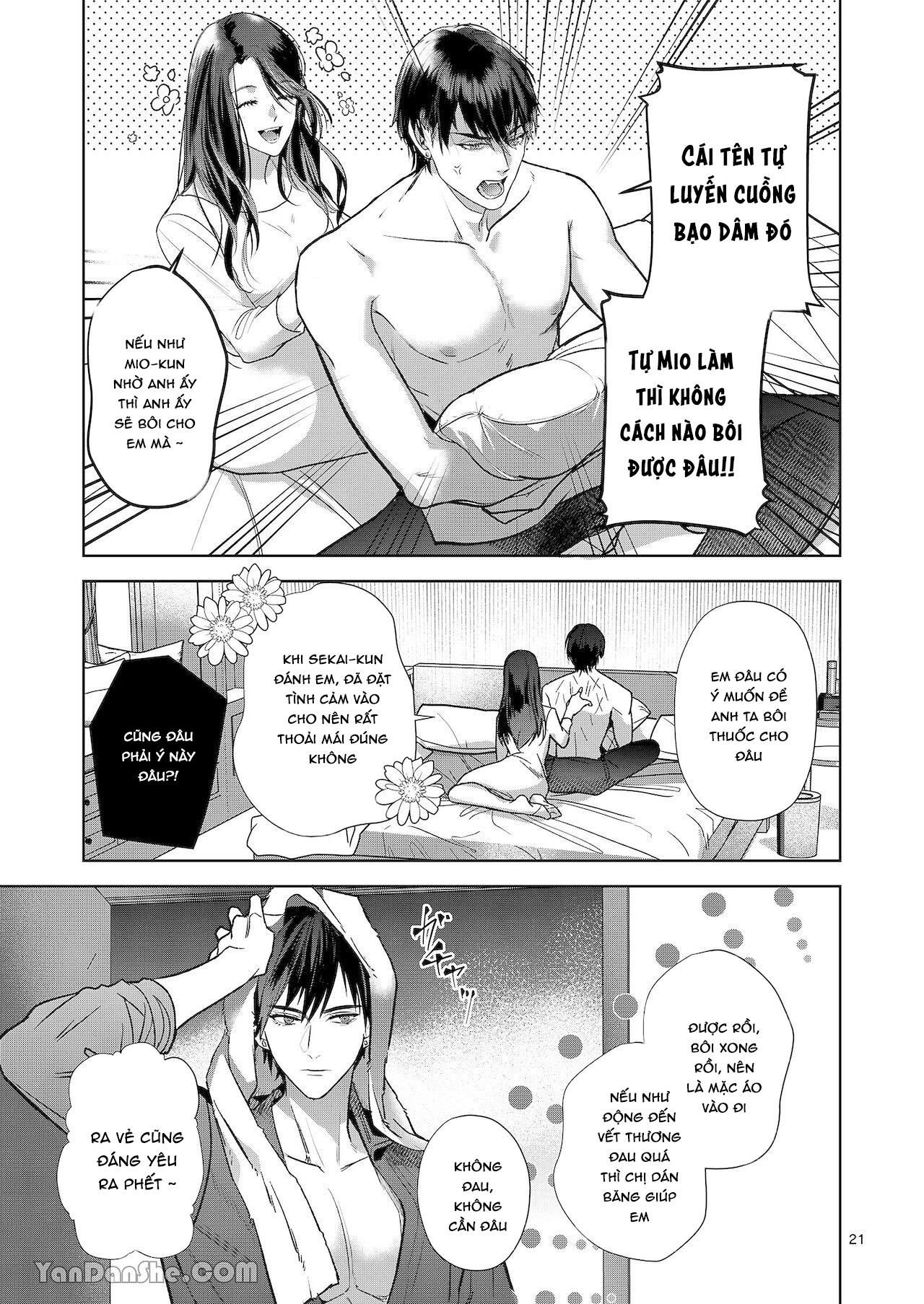 đọc truyện Series Bl Manga Chương 7.1 ảnh 20 tại Thiên Thai Truyện