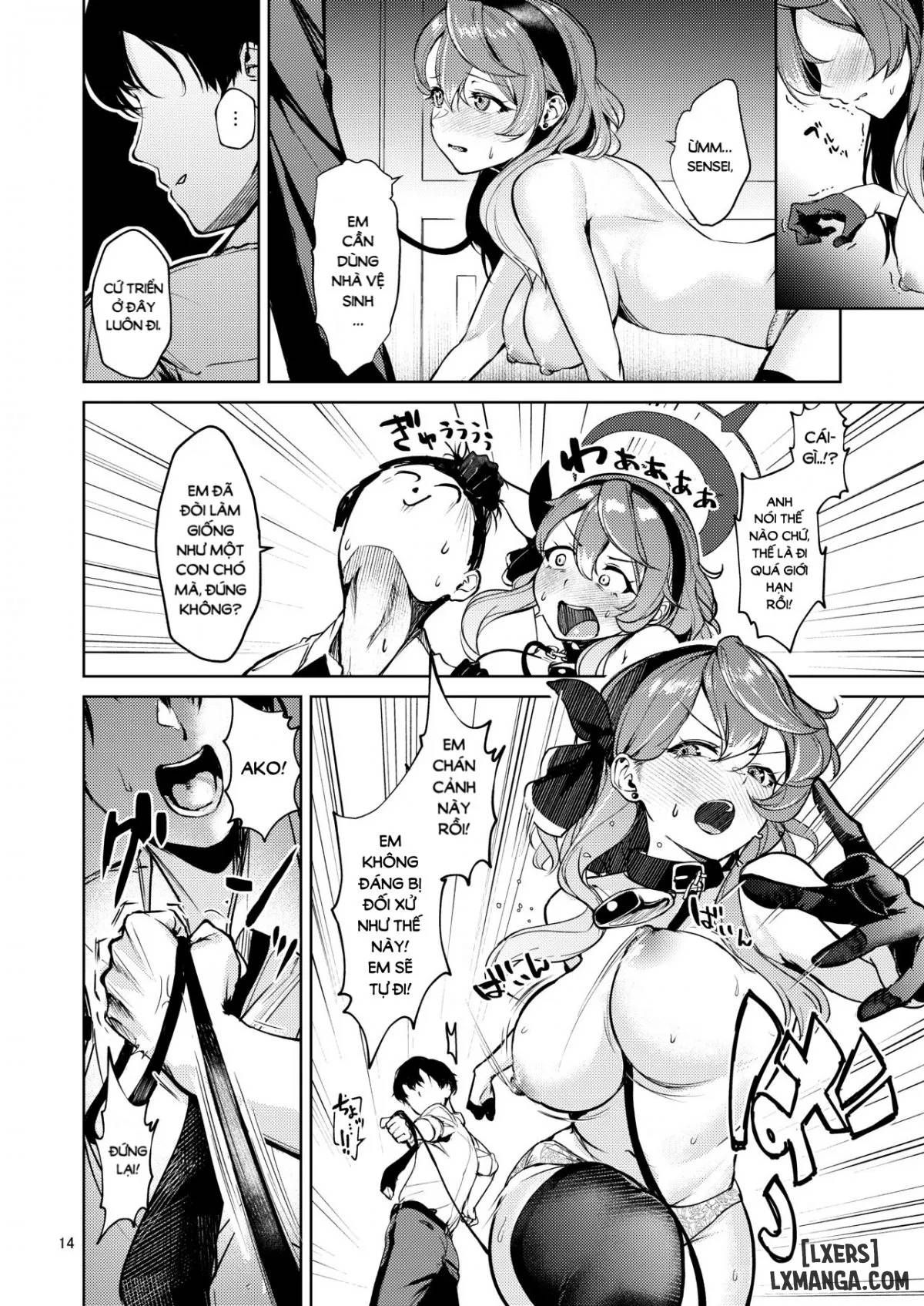 đọc truyện Series Oneshot Các Doujinshi Của Blue Archive P.1 Chương 0.3 ảnh 14 tại Giả Dược