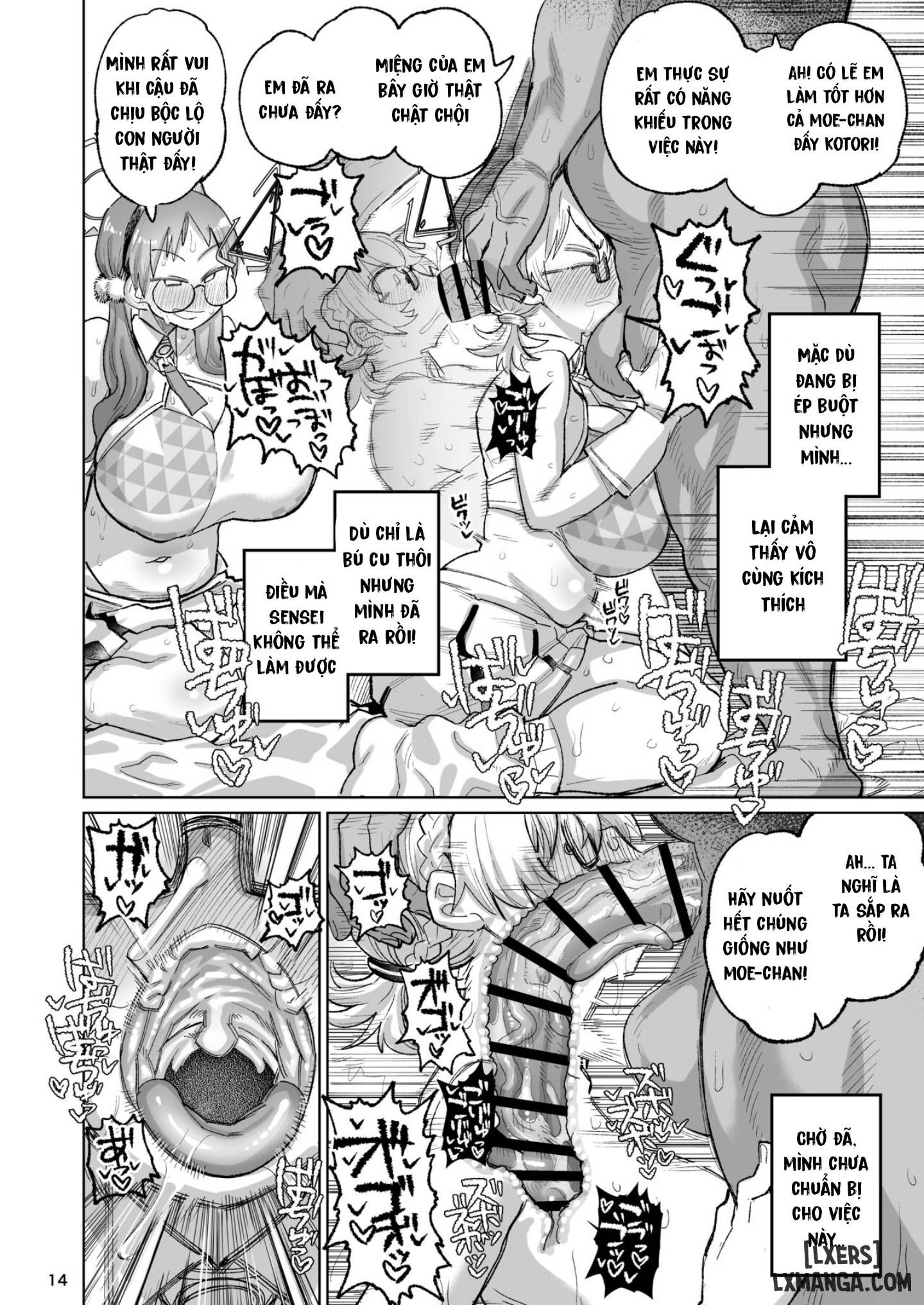 đọc truyện Series Oneshot Các Doujinshi Của Blue Archive P.1 Sukitooru Ero Megane ảnh 13 tại Giả Dược