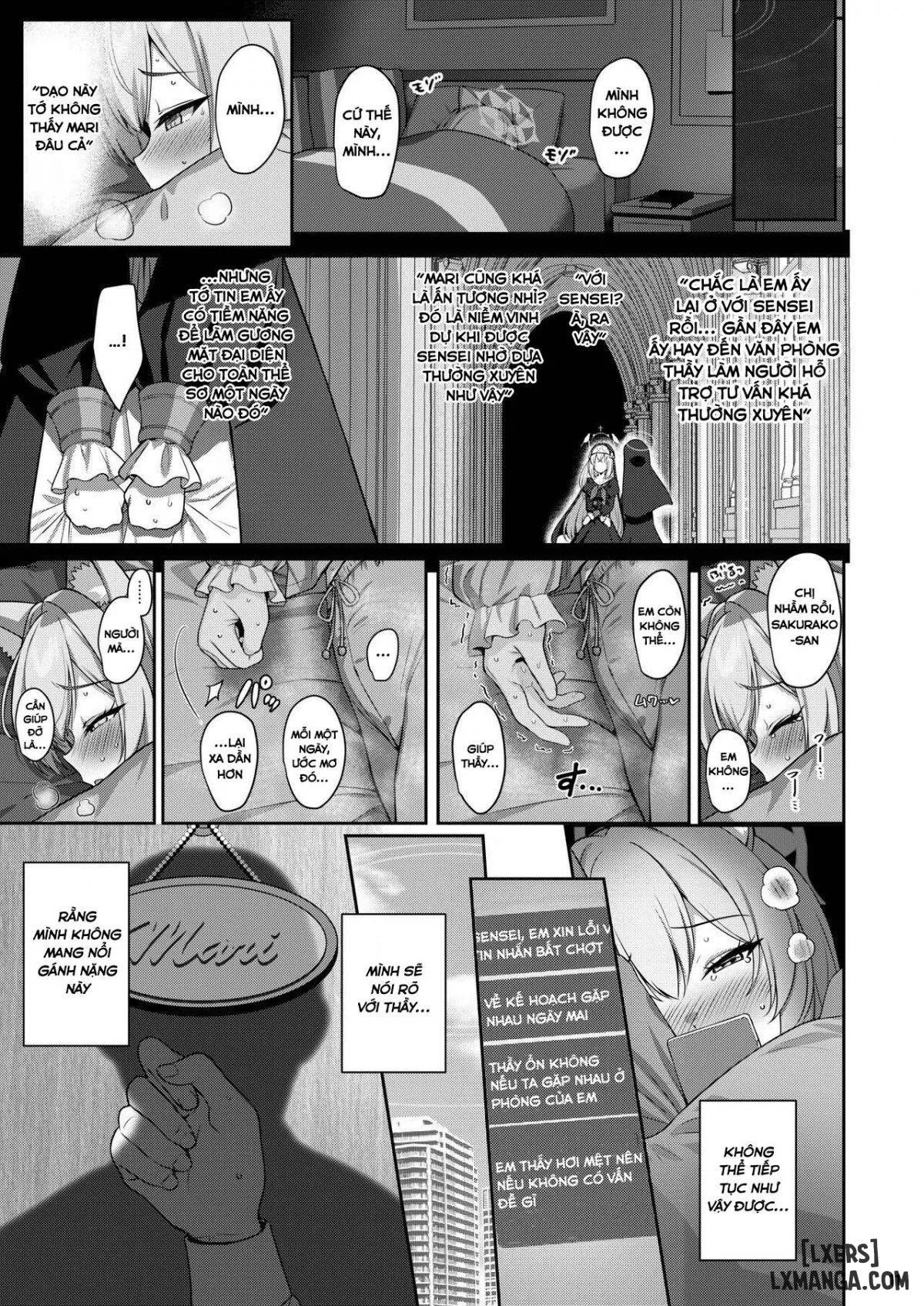 đọc truyện Series Oneshot Các Doujinshi Của Blue Archive P.2 Chương 2 ảnh 11 tại Giả Dược