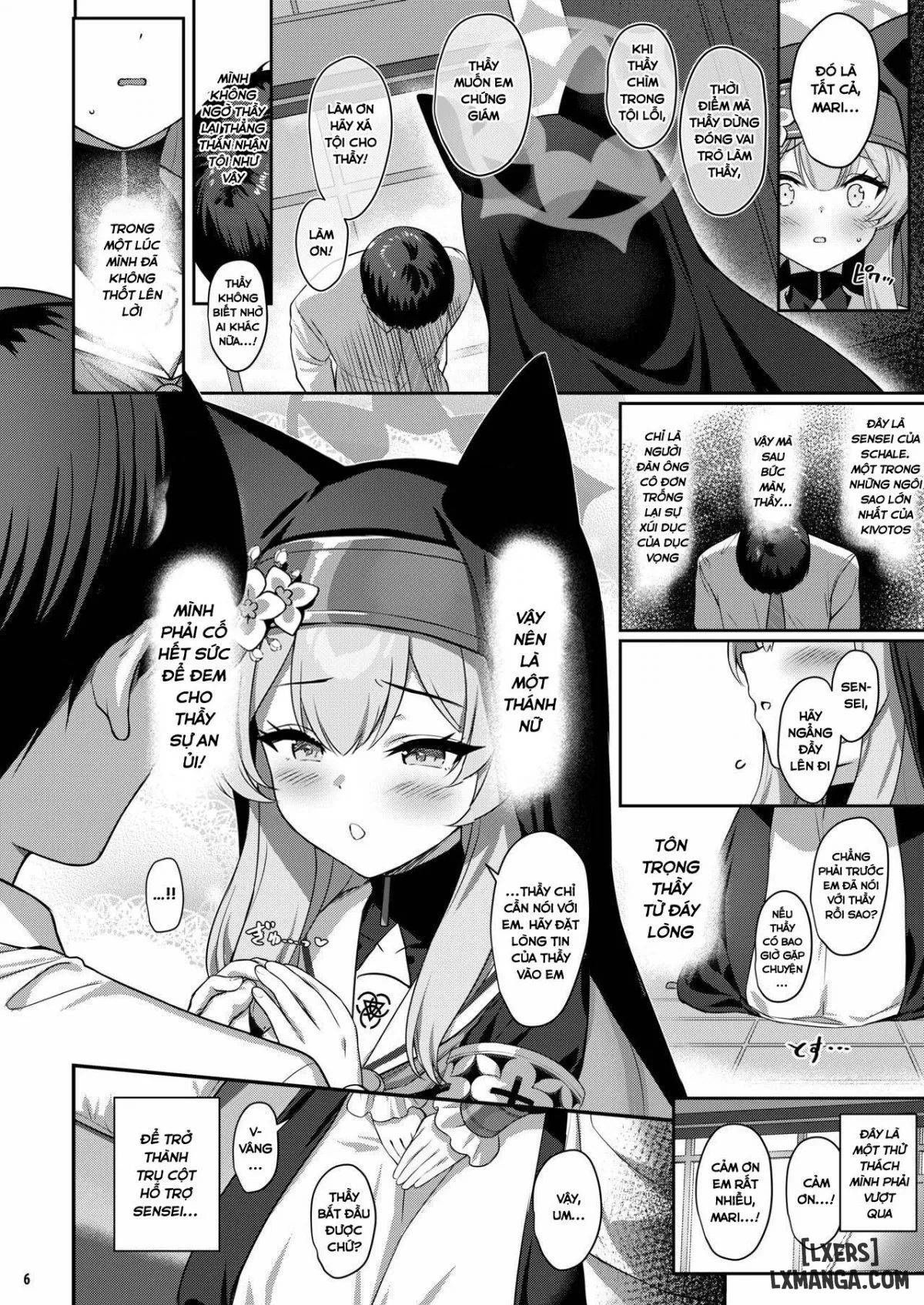 đọc truyện Series Oneshot Các Doujinshi Của Blue Archive P.2 Chương 2 ảnh 6 tại Giả Dược
