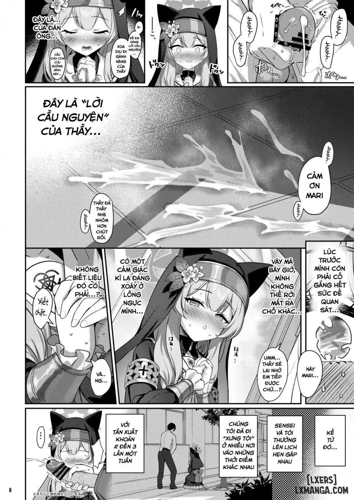 đọc truyện Series Oneshot Các Doujinshi Của Blue Archive P.2 Chương 2 ảnh 8 tại Giả Dược