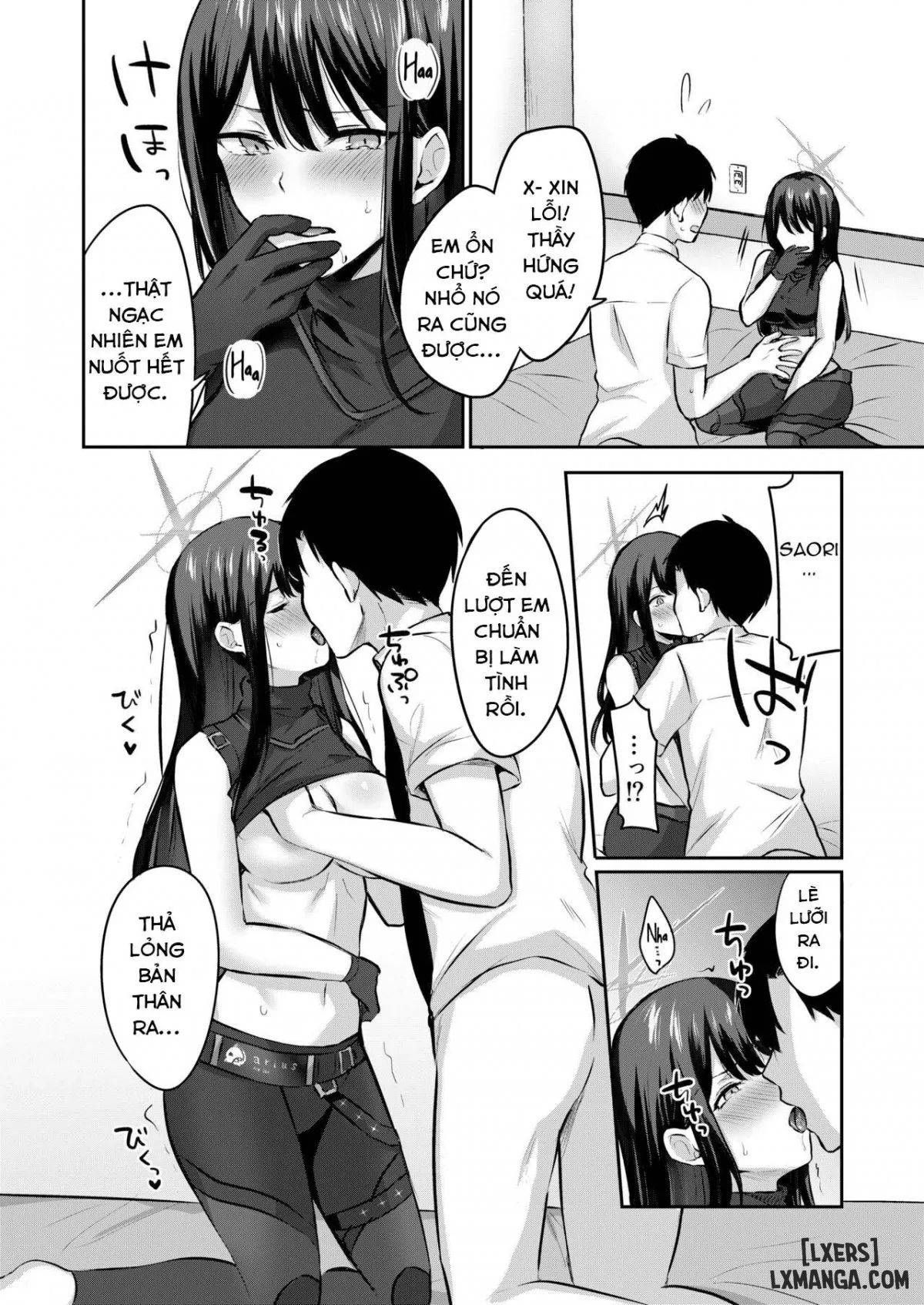 đọc truyện Series Oneshot Các Doujinshi Của Blue Archive P.2 Saori và tôi không thể rời khỏi phòng nếu tôi không làm vậy. ảnh 12 tại Giả Dược