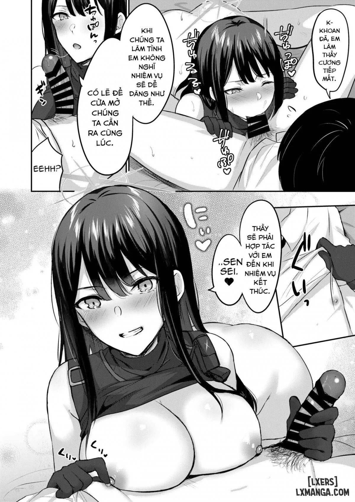đọc truyện Series Oneshot Các Doujinshi Của Blue Archive P.2 Saori và tôi không thể rời khỏi phòng nếu tôi không làm vậy. ảnh 22 tại Giả Dược