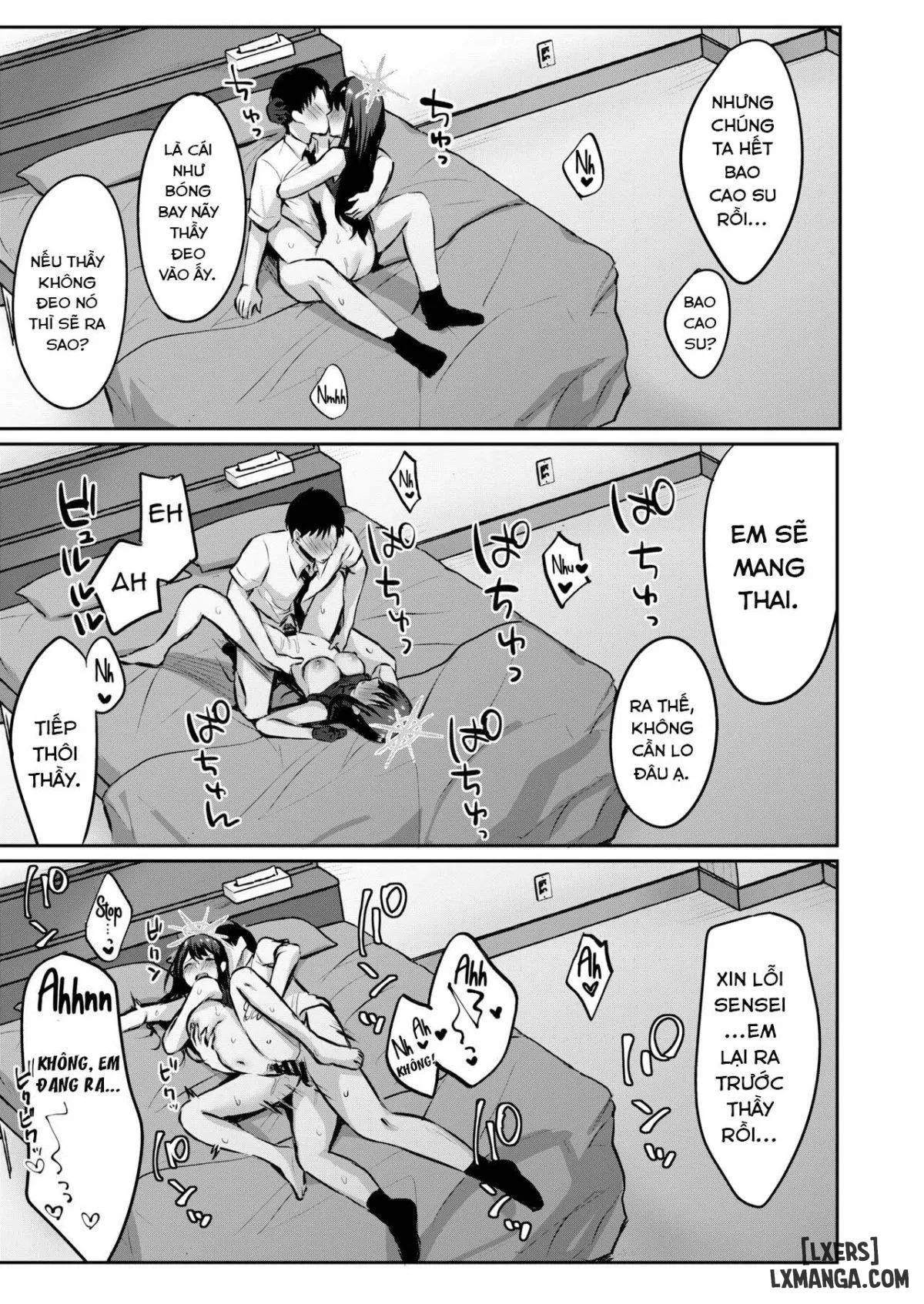 đọc truyện Series Oneshot Các Doujinshi Của Blue Archive P.2 Saori và tôi không thể rời khỏi phòng nếu tôi không làm vậy. ảnh 23 tại Giả Dược