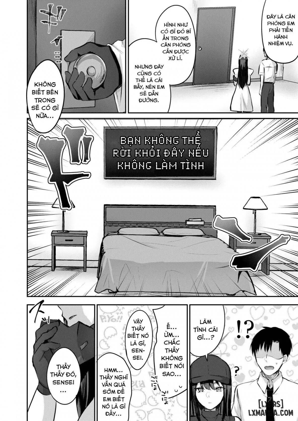 đọc truyện Series Oneshot Các Doujinshi Của Blue Archive P.2 Saori và tôi không thể rời khỏi phòng nếu tôi không làm vậy. ảnh 8 tại Giả Dược