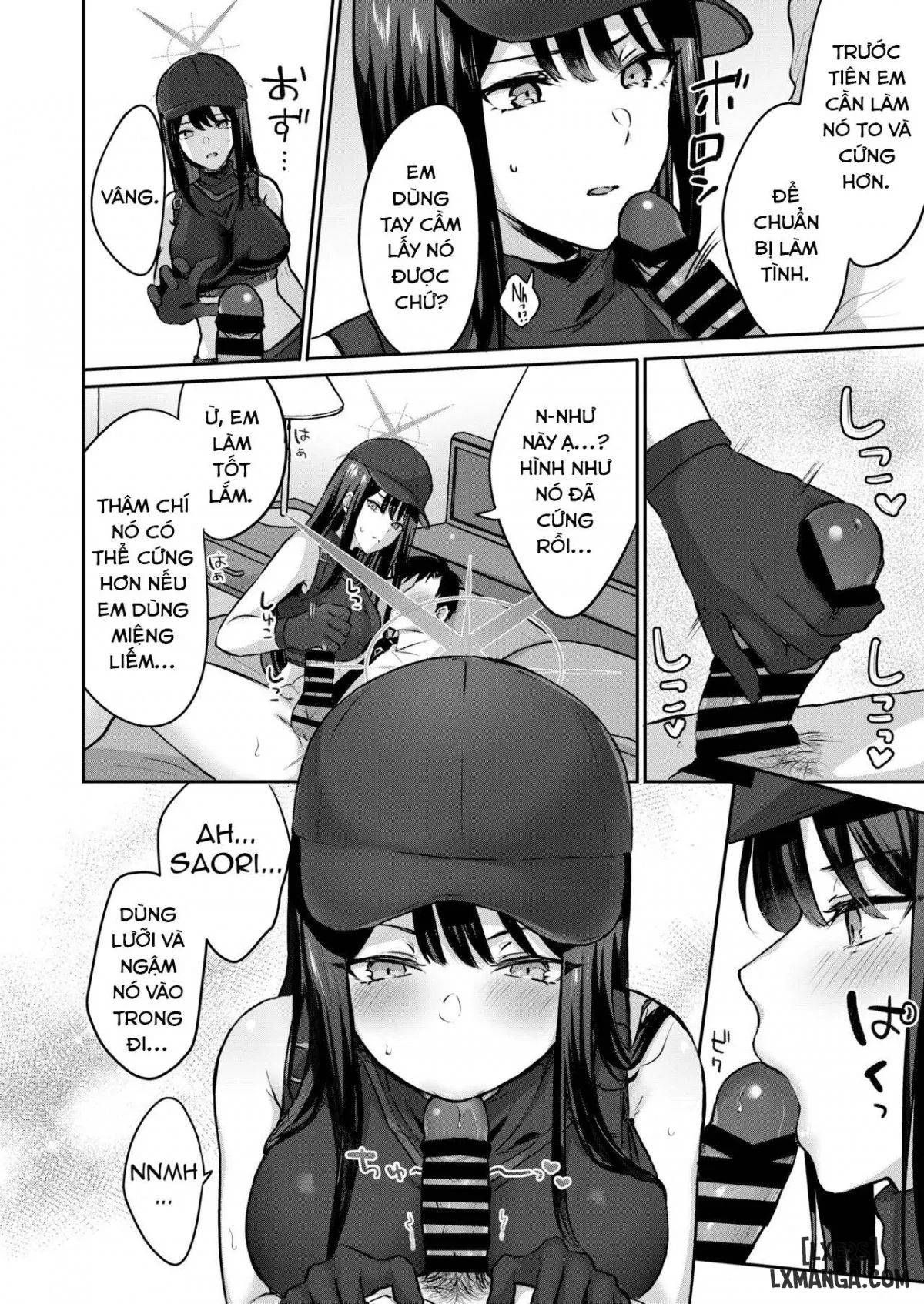 đọc truyện Series Oneshot Các Doujinshi Của Blue Archive P.2 Saori và tôi không thể rời khỏi phòng nếu tôi không làm vậy. ảnh 10 tại Giả Dược