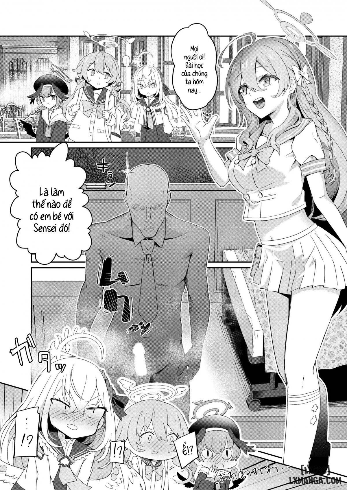 đọc truyện Series Oneshot Các Doujinshi Của Blue Archive P.3 Chương 4 ảnh 2 tại Giả Dược
