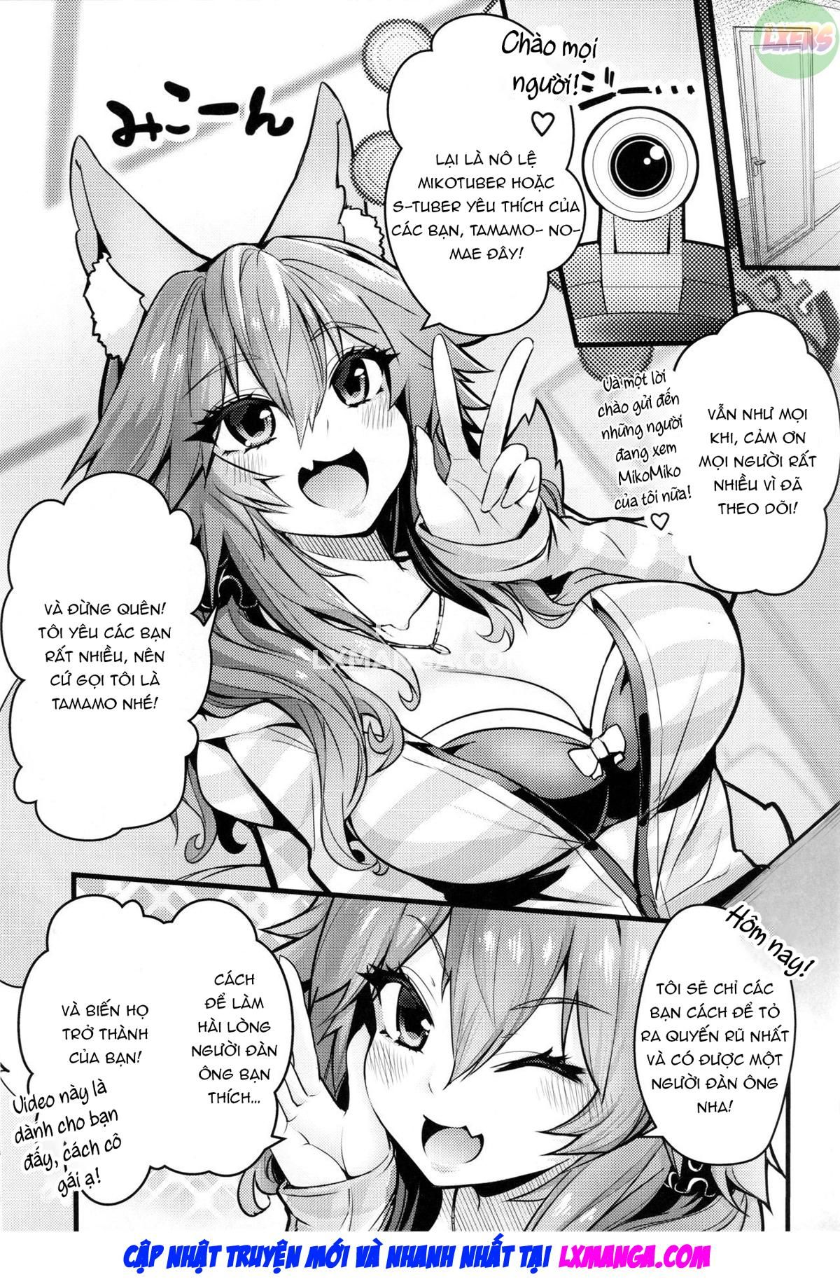 đọc truyện Servant Mikotuber Tamamo Oneshot ảnh 5 tại Giả Dược