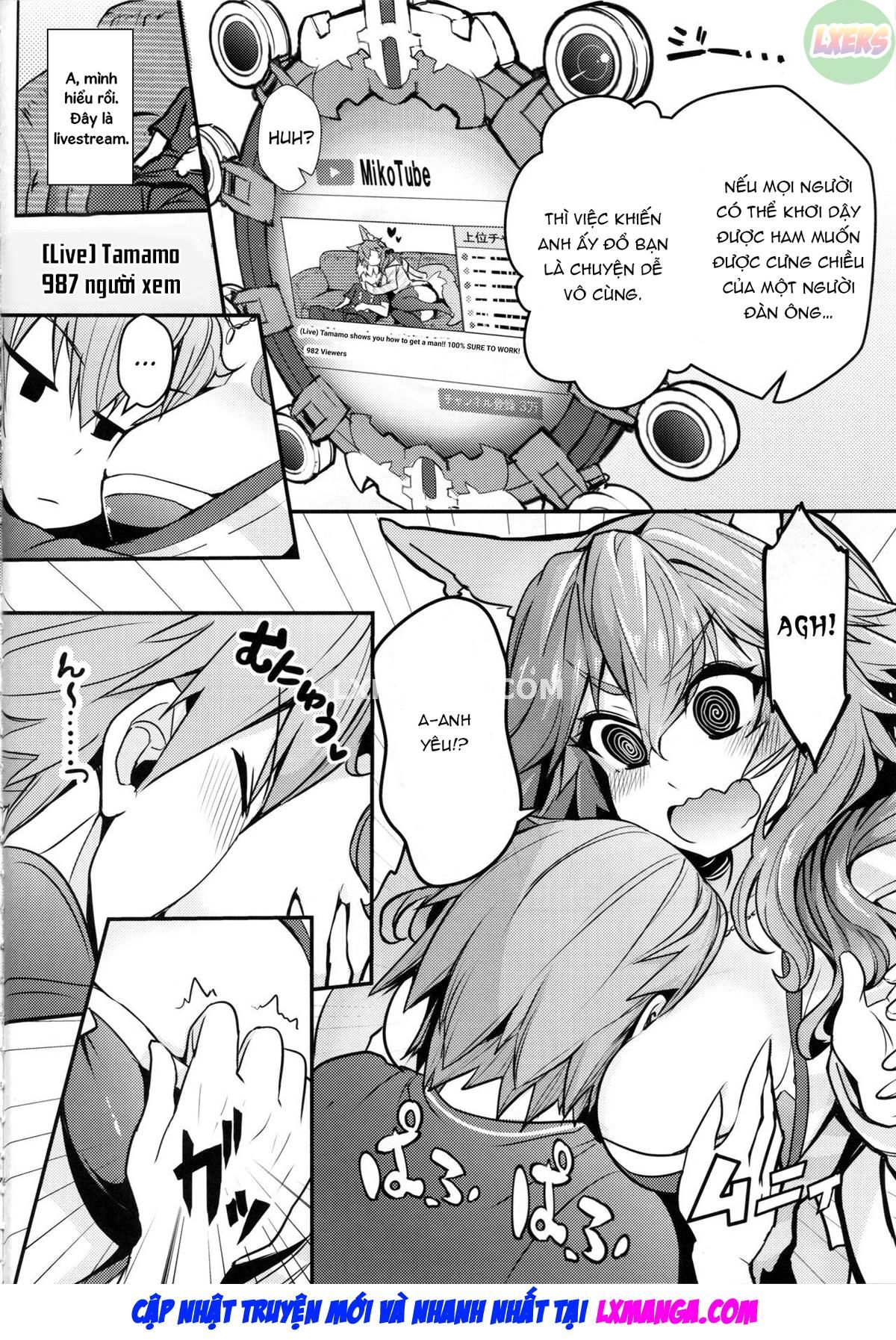 đọc truyện Servant Mikotuber Tamamo Oneshot ảnh 8 tại Giả Dược