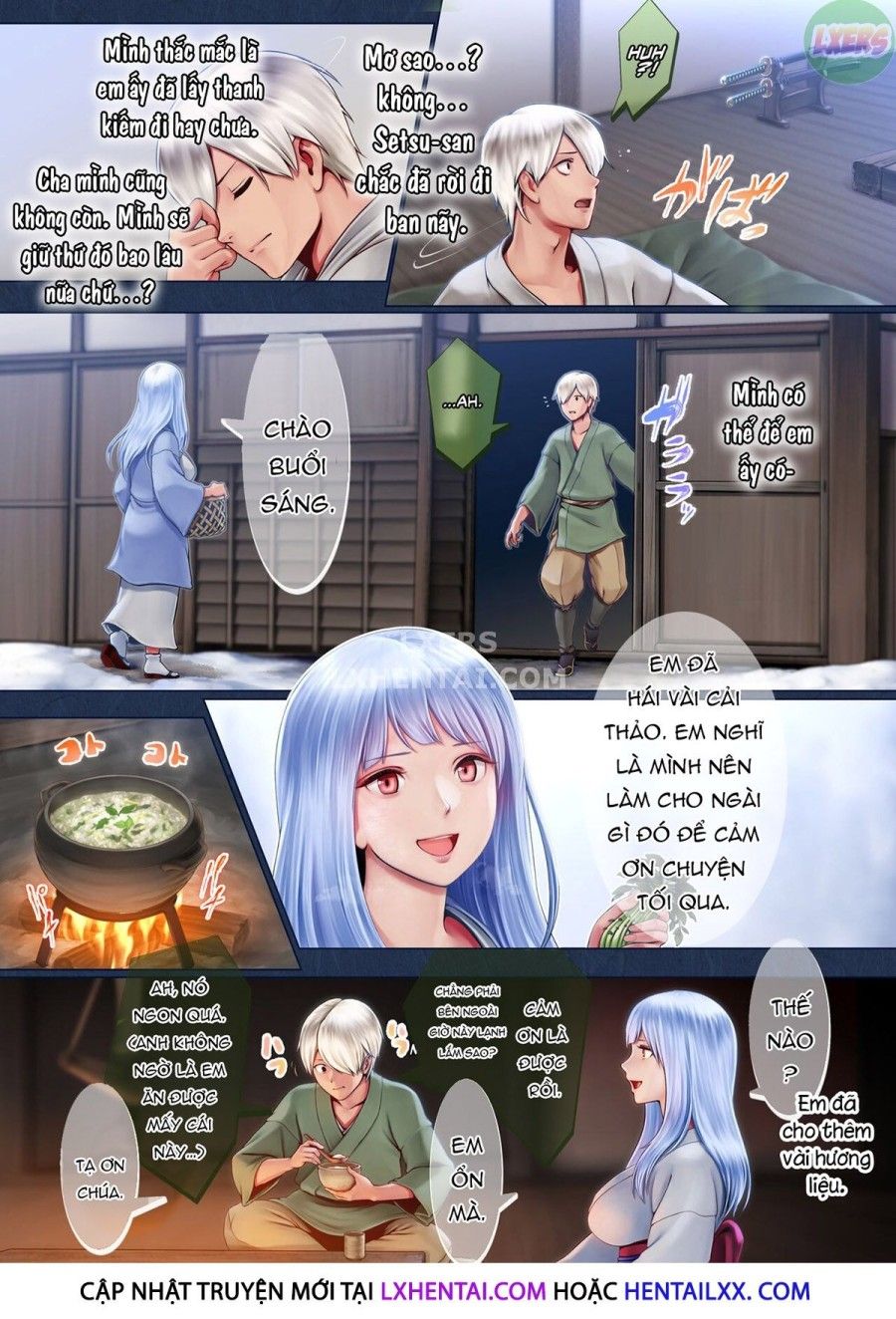 Setsu, The Yuki-onna Of The Night ~warm Her Up Lest She Freeze~ Oneshot page 24 - Giả Dược