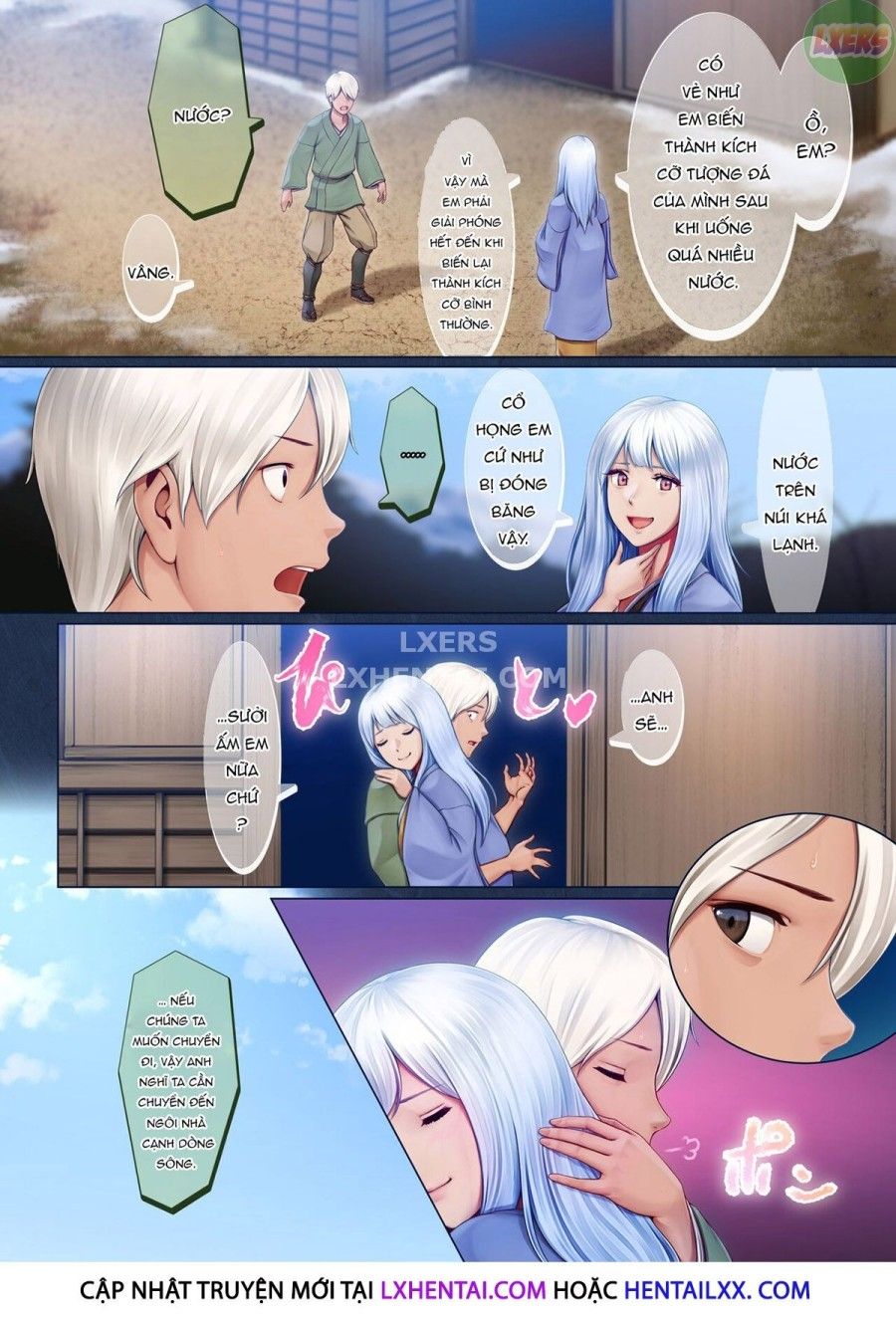Setsu, The Yuki-onna Of The Night ~warm Her Up Lest She Freeze~ Oneshot page 41 - Giả Dược