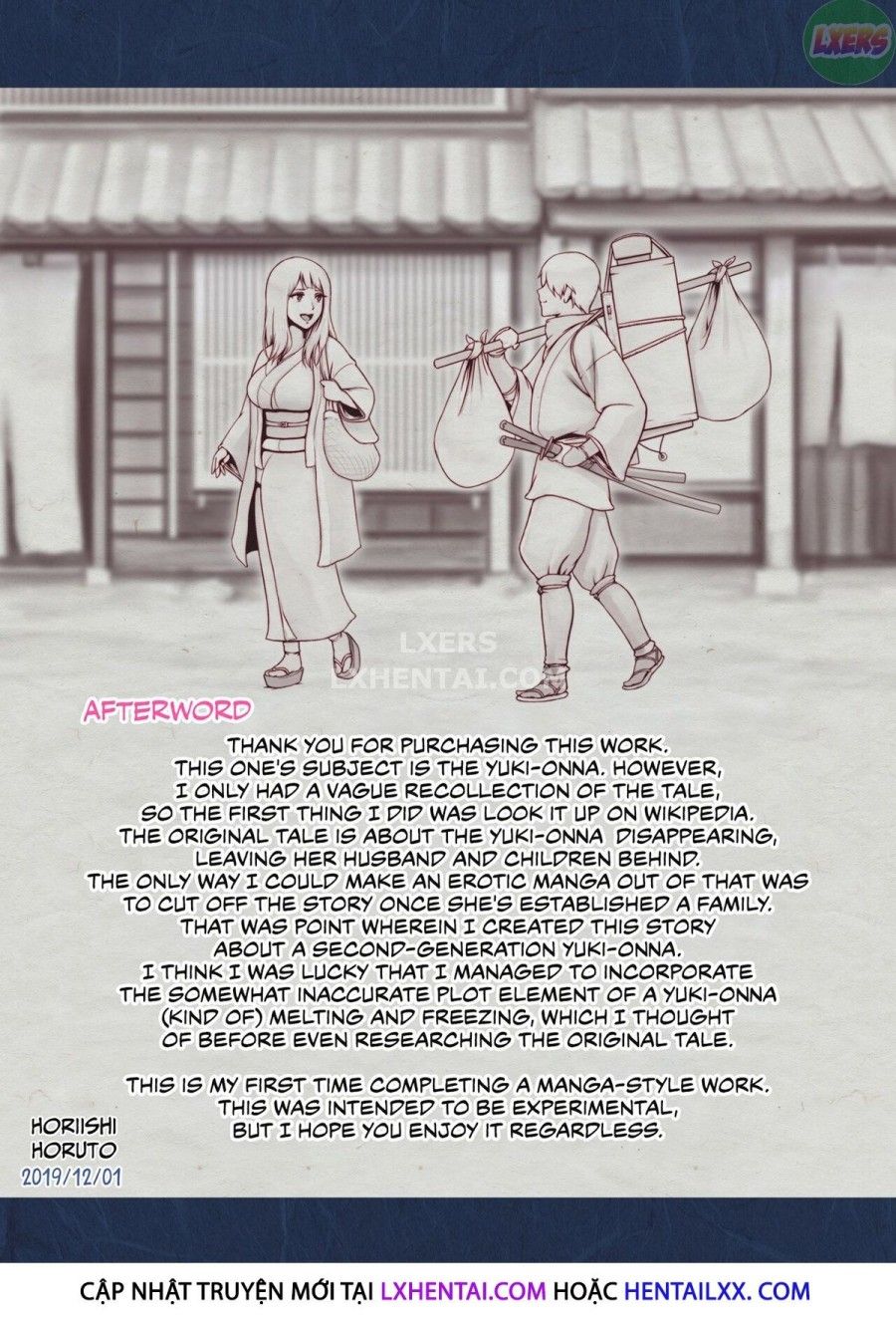 Setsu, The Yuki-onna Of The Night ~warm Her Up Lest She Freeze~ Oneshot page 43 - Giả Dược