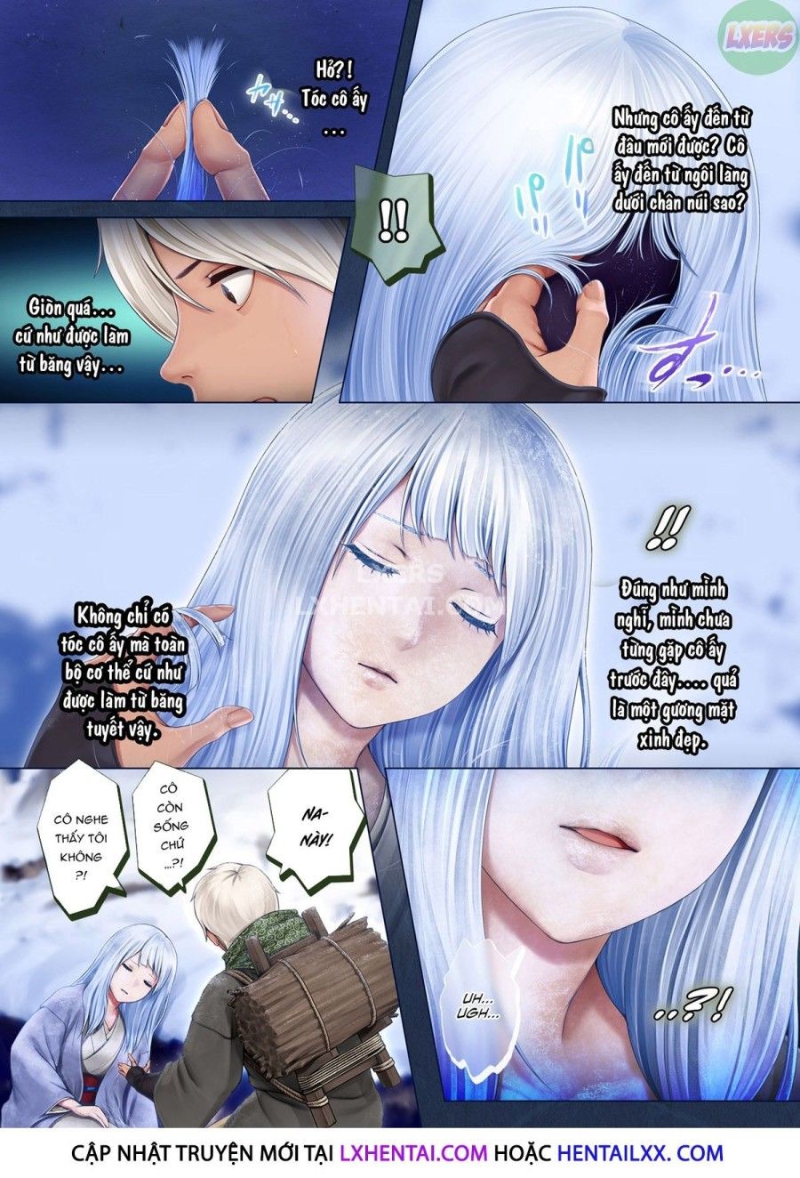 Setsu, The Yuki-onna Of The Night ~warm Her Up Lest She Freeze~ Oneshot page 8 - Giả Dược