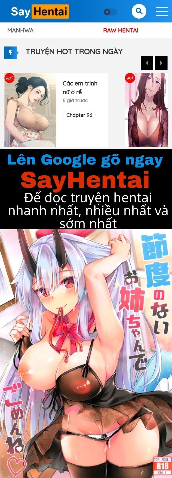đọc truyện Setsudo No Nai Onee-chan De Gomen Ne Chương 1 ảnh 1 tại Giả Dược