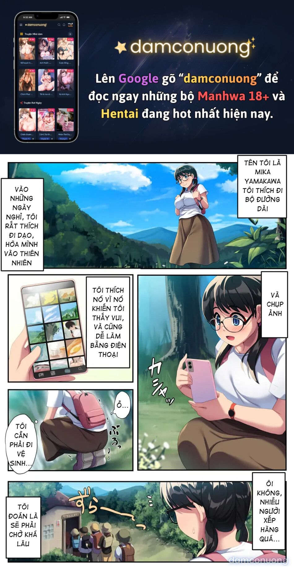 đọc truyện Shameful Exposure Hiking Chương 1 ảnh 2 tại Thiên Thai Truyện