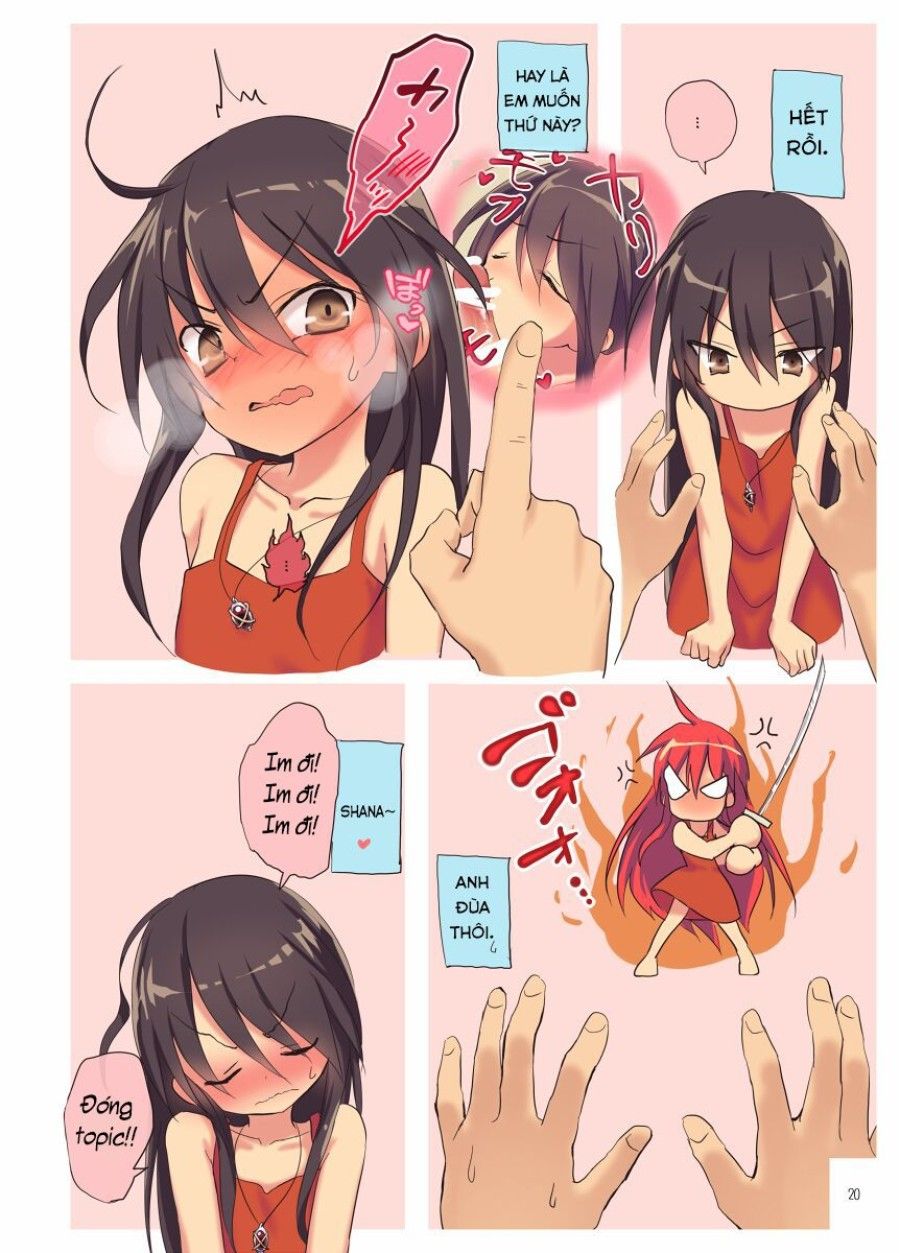 Shana No Kiss De Okita. 4 Oneshot page 20 - Giả Dược