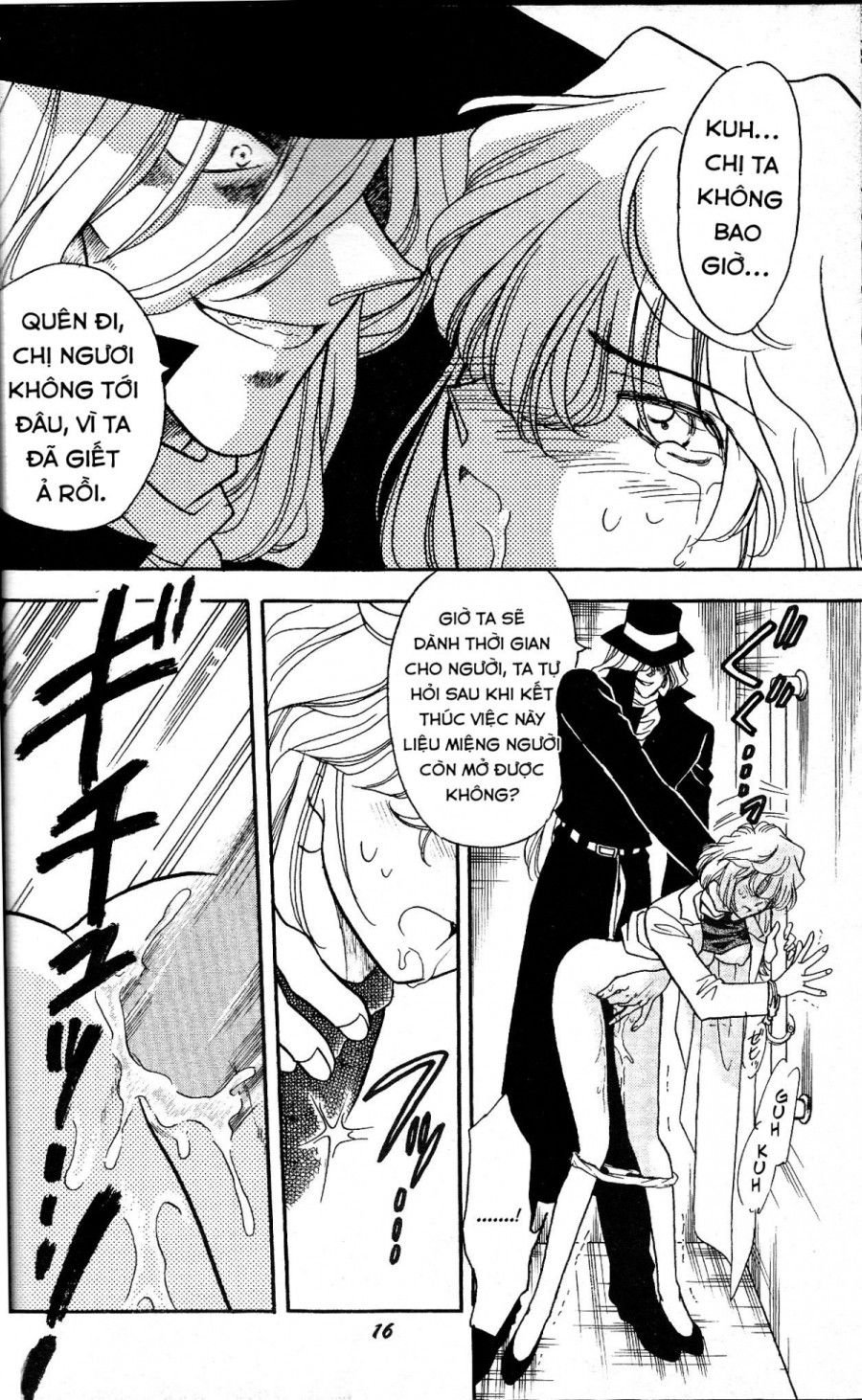 Sherry Và Tổ Chức Áo Đen Oneshot page 11 - Giả Dược