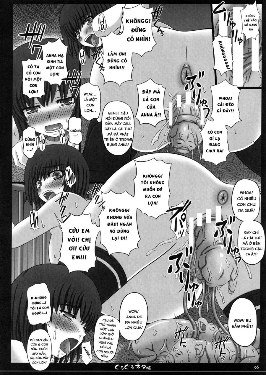Shiawase No Katachi No Guruguru Netachou 81 Oneshot page 35 - Giả Dược