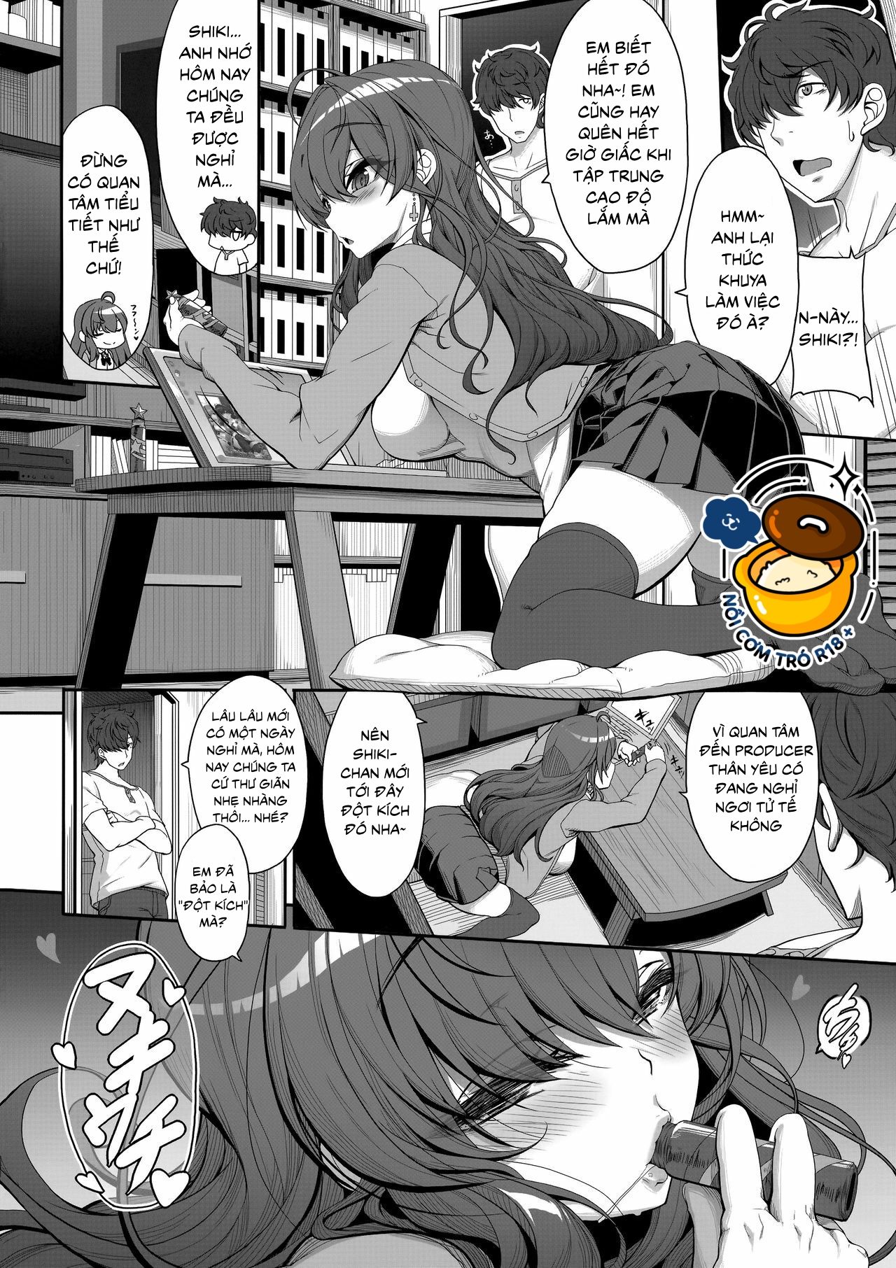 đọc truyện Shiki-chan No Henaisoudan Oneshot ảnh 5 tại Giả Dược