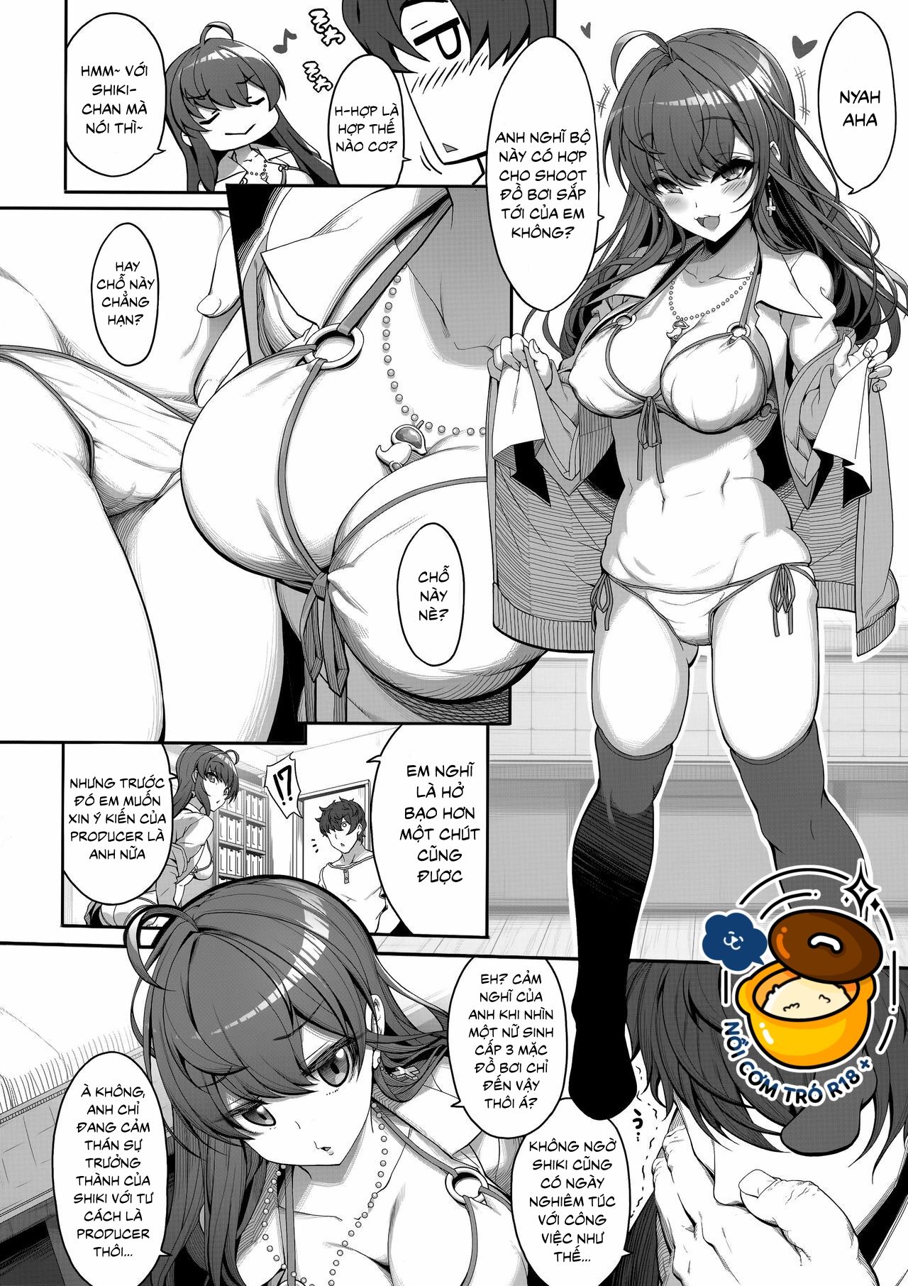 đọc truyện Shiki-chan No Henaisoudan Oneshot ảnh 7 tại Giả Dược