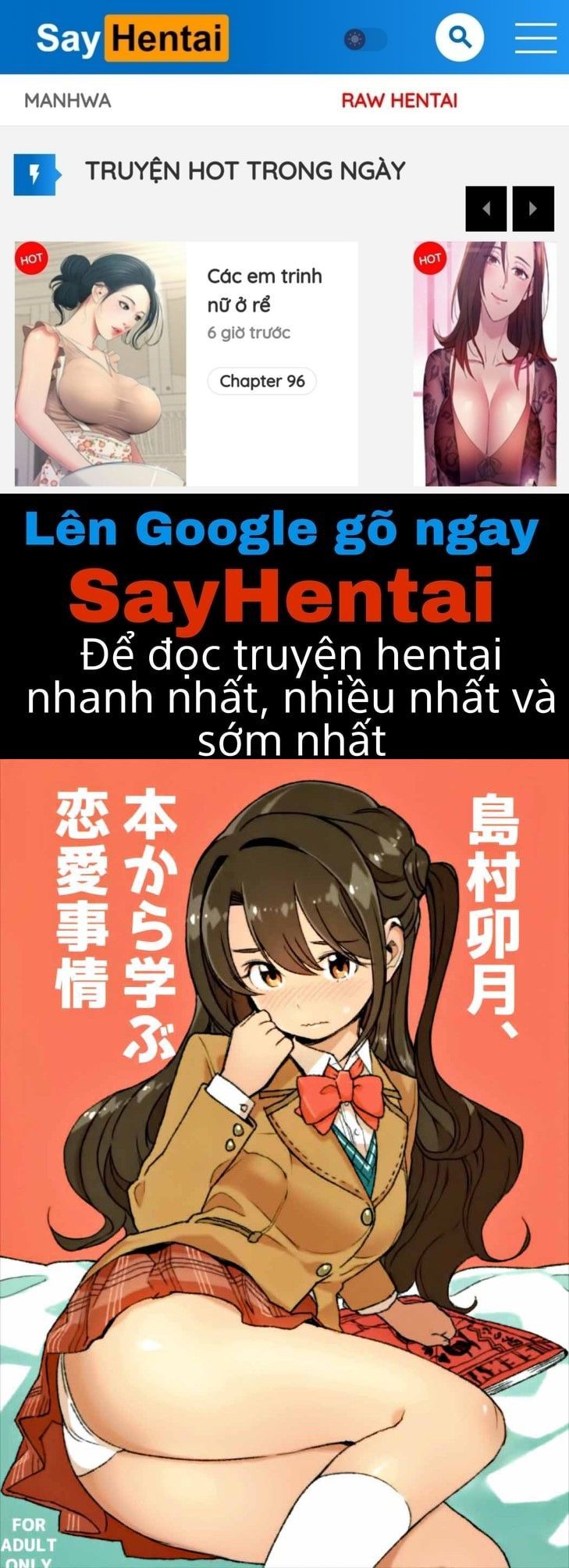 đọc truyện Shimamura Uzuki Học Hỏi Chuyện Tình Yêu Từ Sách Chương 1 ảnh 2 tại Thiên Thai Truyện