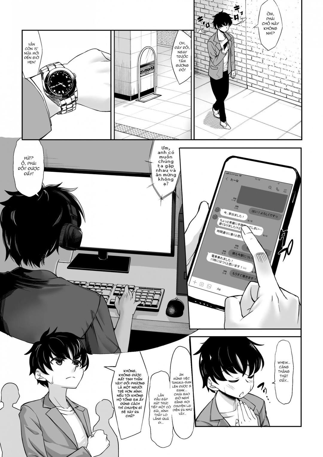 Shinchou 211 Cm No Jirai-kei Joshi Ni Nerawa Rete Mou Nige Rarenai Oneshot page 5 - Giả Dược