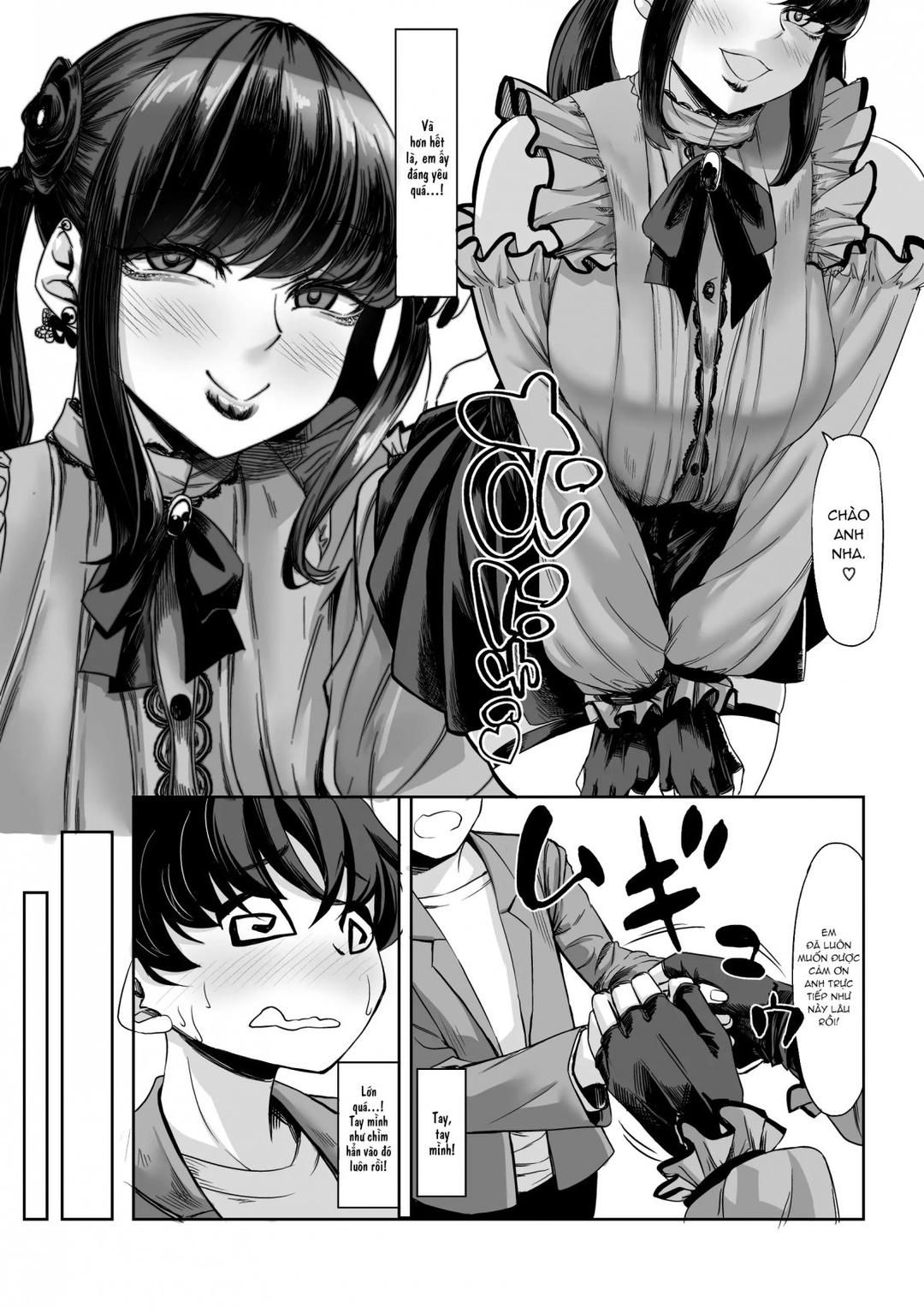 Shinchou 211 Cm No Jirai-kei Joshi Ni Nerawa Rete Mou Nige Rarenai Oneshot page 8 - Giả Dược