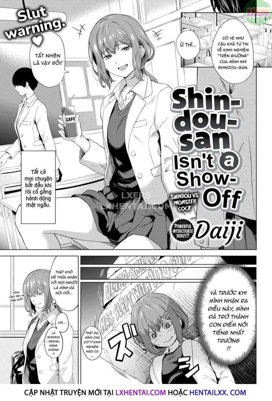 Shindou-san Không Hề Phô Trương Oneshot page 5 - Giả Dược