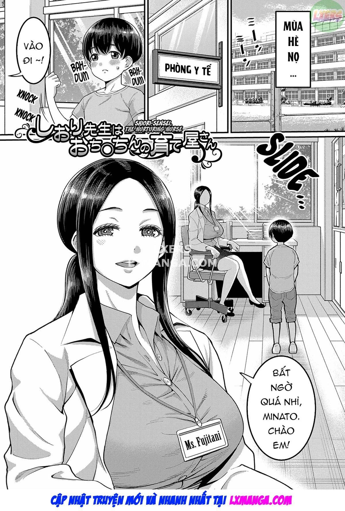 đọc truyện Shiori-sensei, The Nurturing Nurse Collection Chương 1 ảnh 4 tại Thiên Thai Truyện