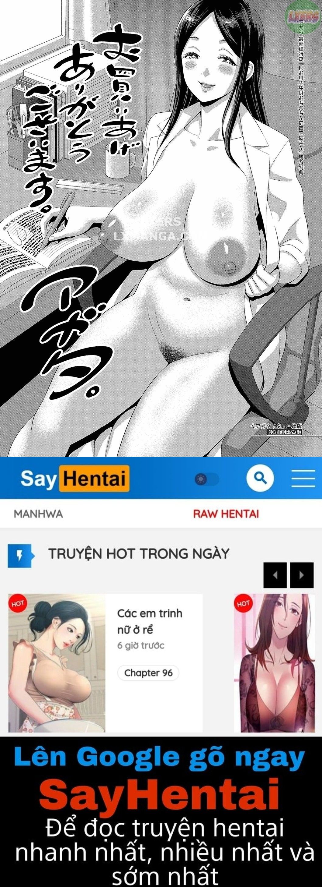 đọc truyện Shiori-sensei, The Nurturing Nurse Collection Chương 8 ảnh 33 tại Thiên Thai Truyện