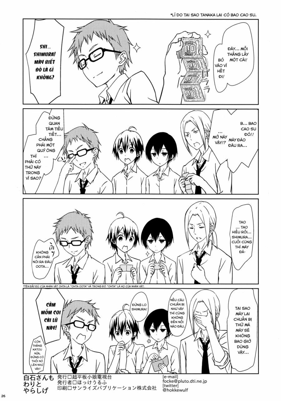 đọc truyện Shiraishi-san Mo Warito Yarashige Oneshot ảnh 28 tại Thiên Thai Truyện